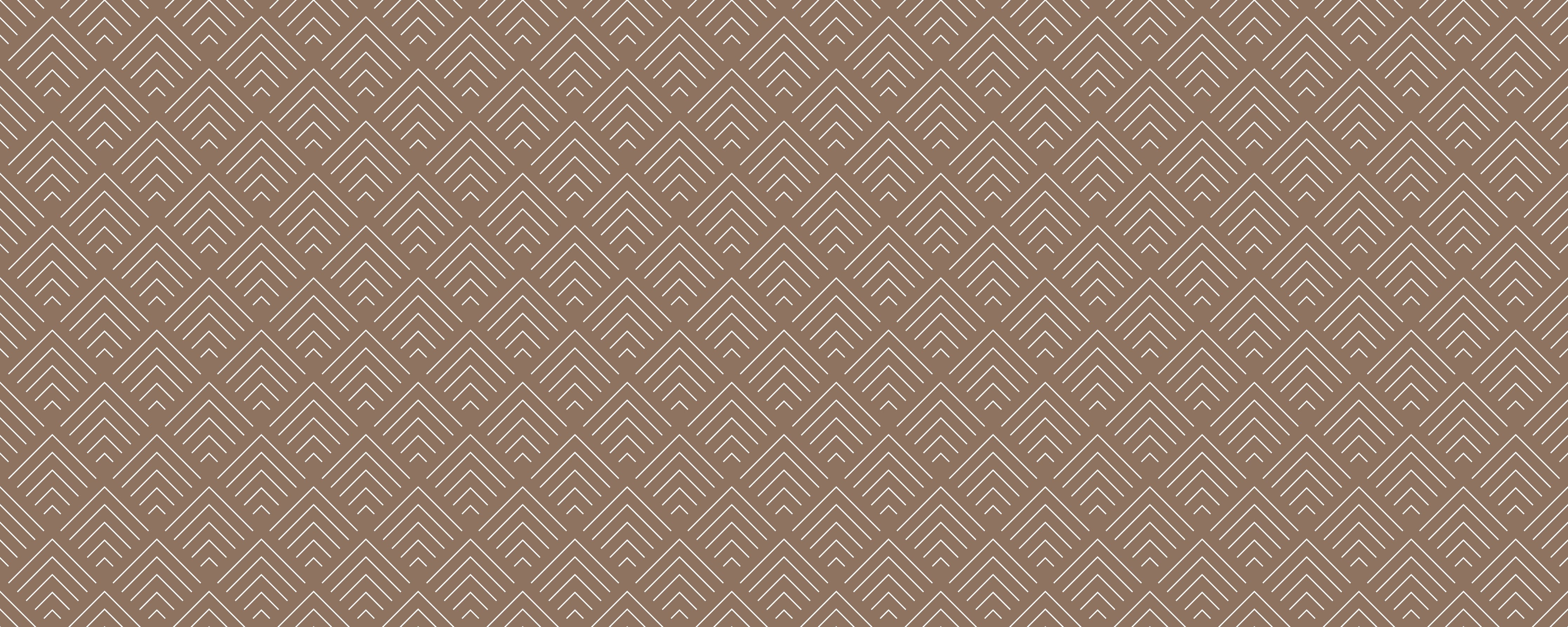 WC-Rückwand-Geometrisches Retro-Muster Braun Beige