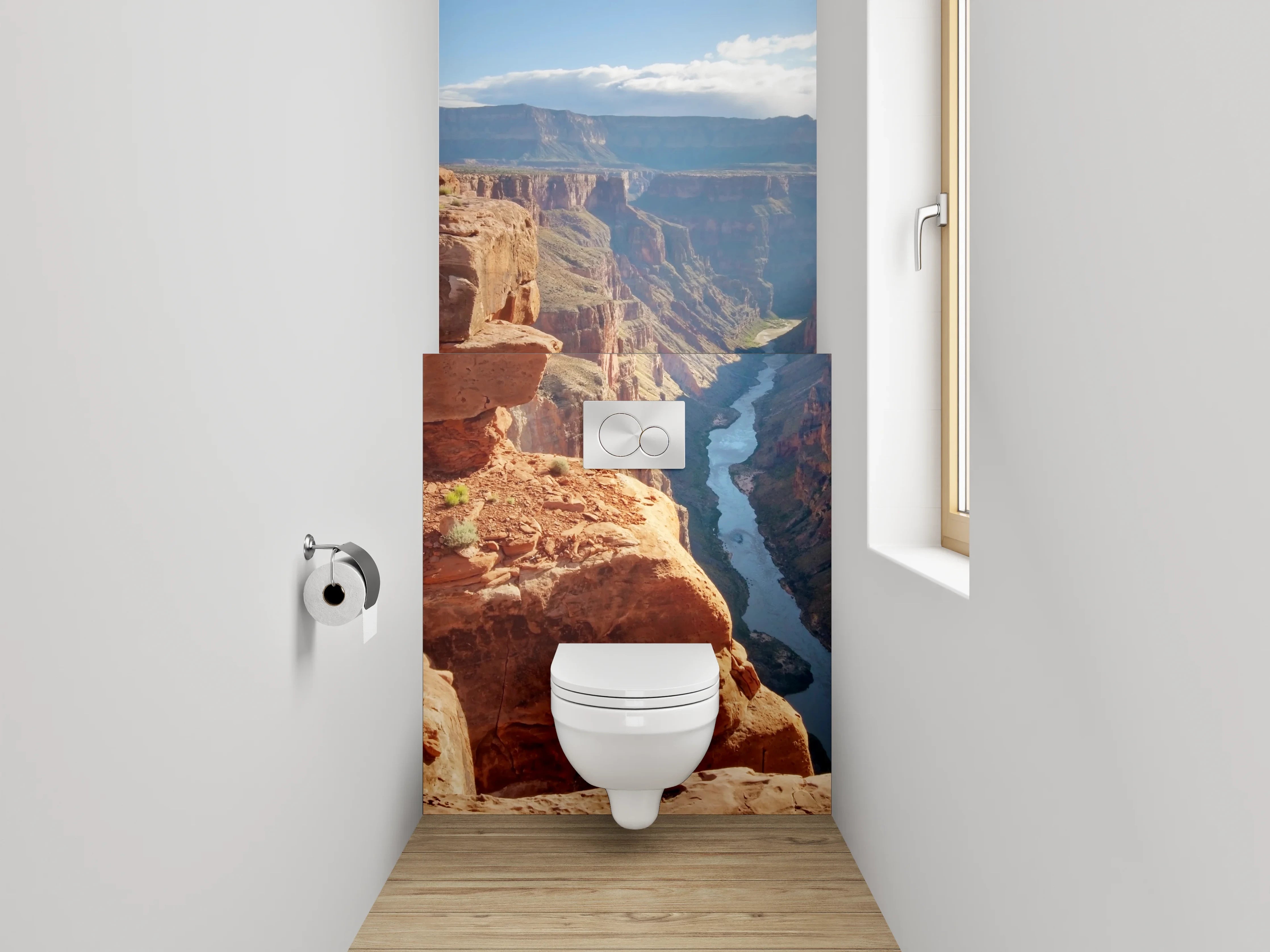 WC-Rückwand - Grand Canyon Naturpanorama Wandbild