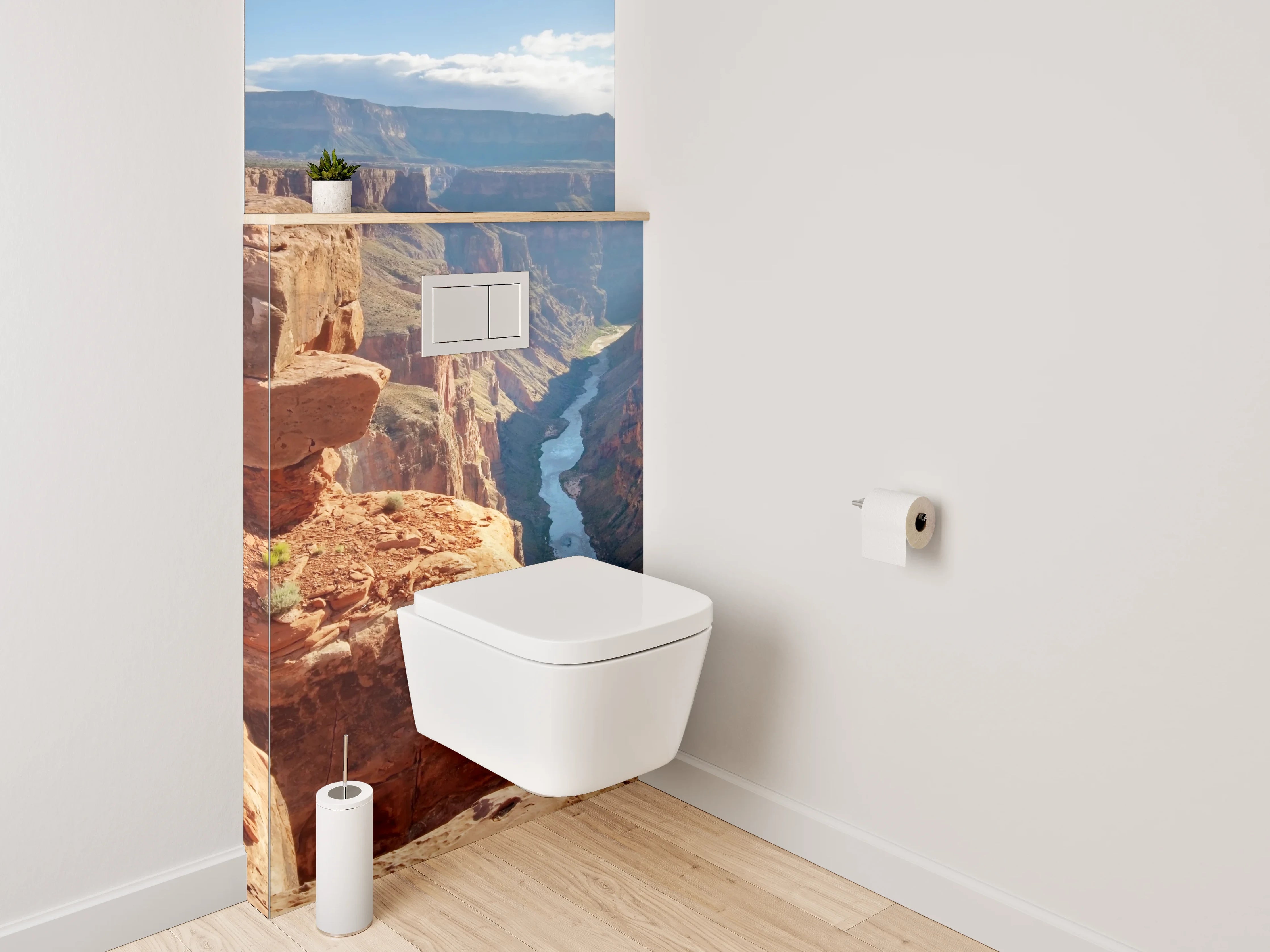WC-Rückwand - Grand Canyon Naturpanorama Wandbild