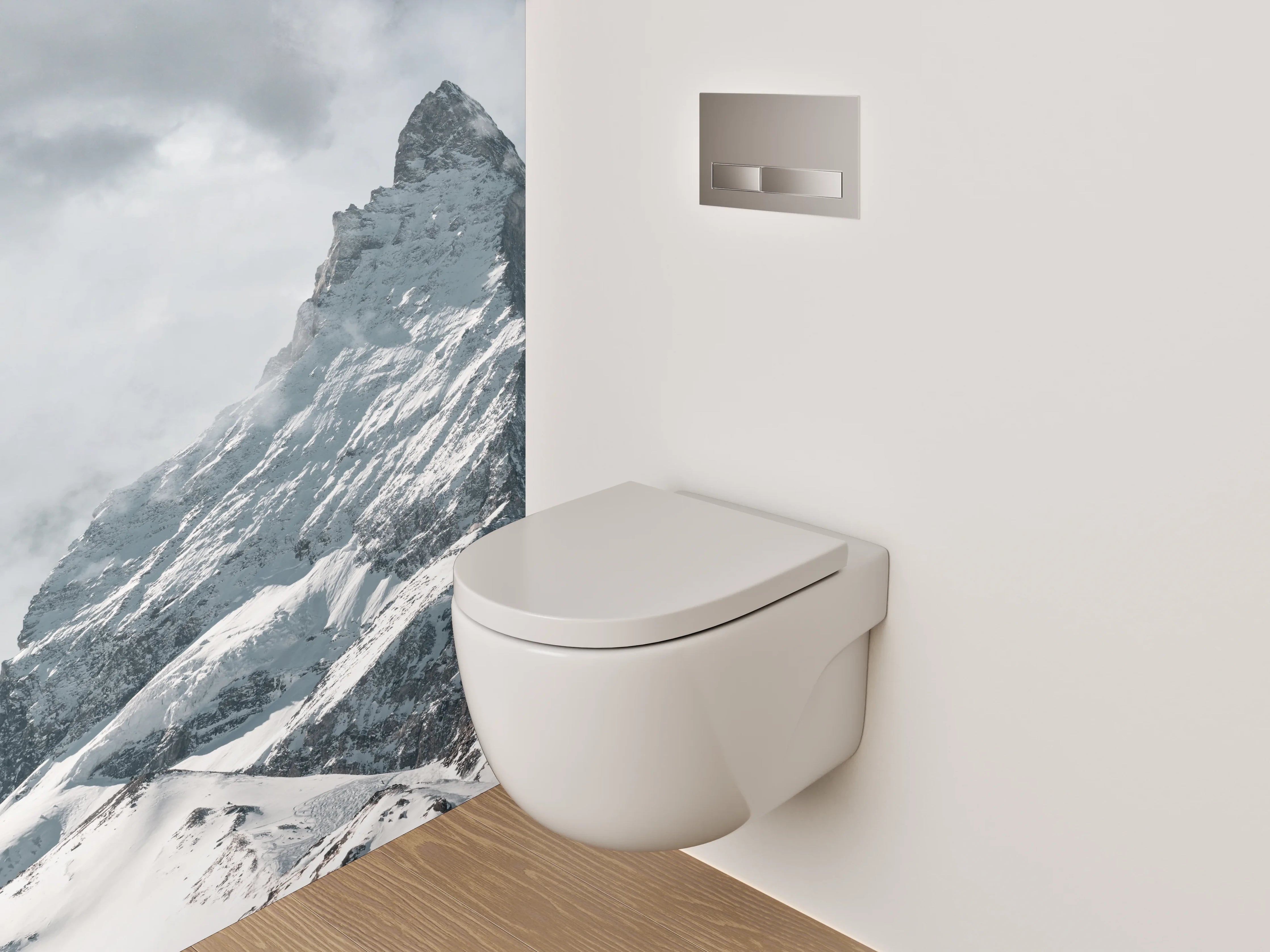 WC-Rückwand - Majestätisches Matterhorn Fotodruck