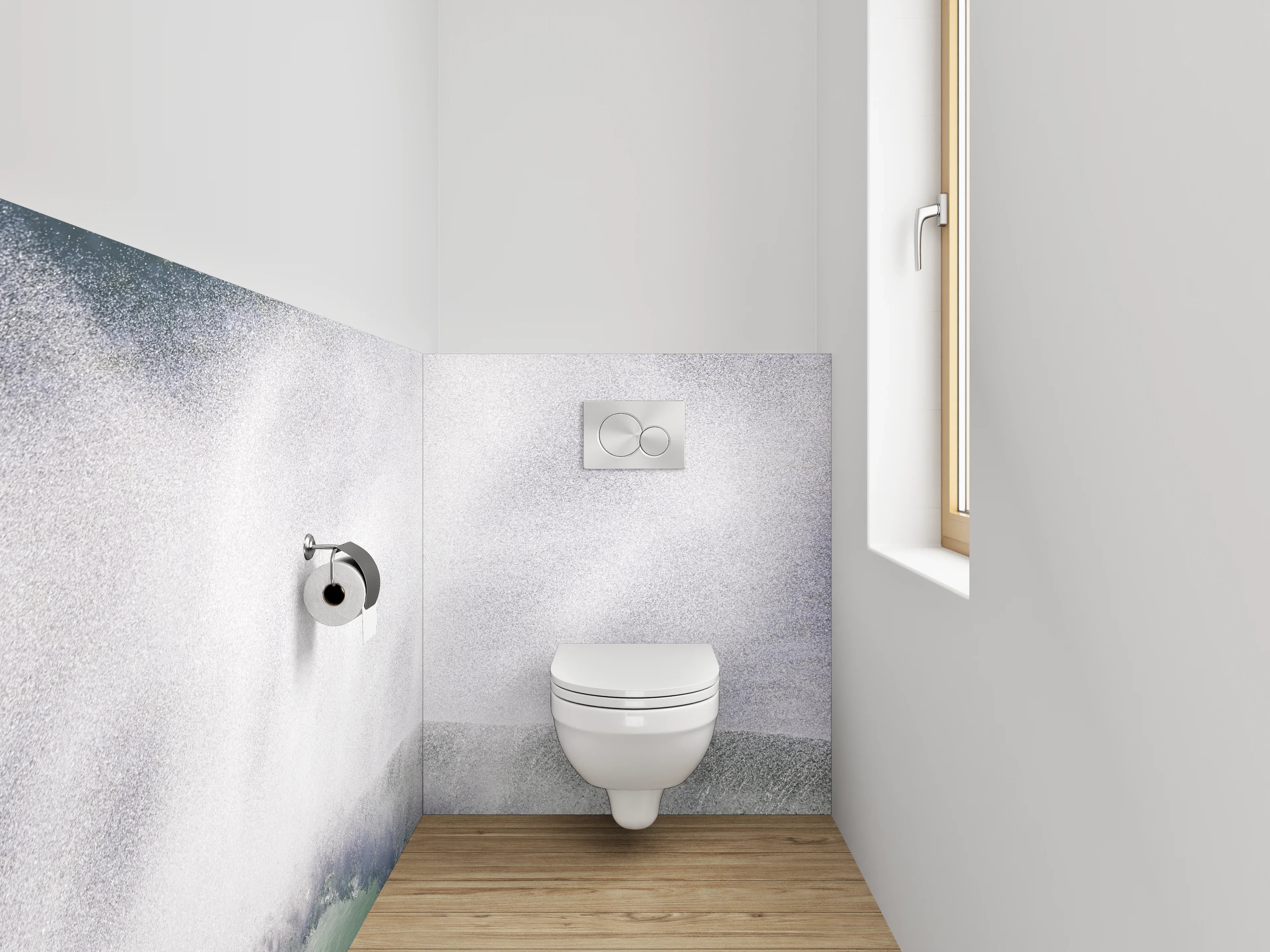 WC-Rückwand - Meereswelle Naturfotografie