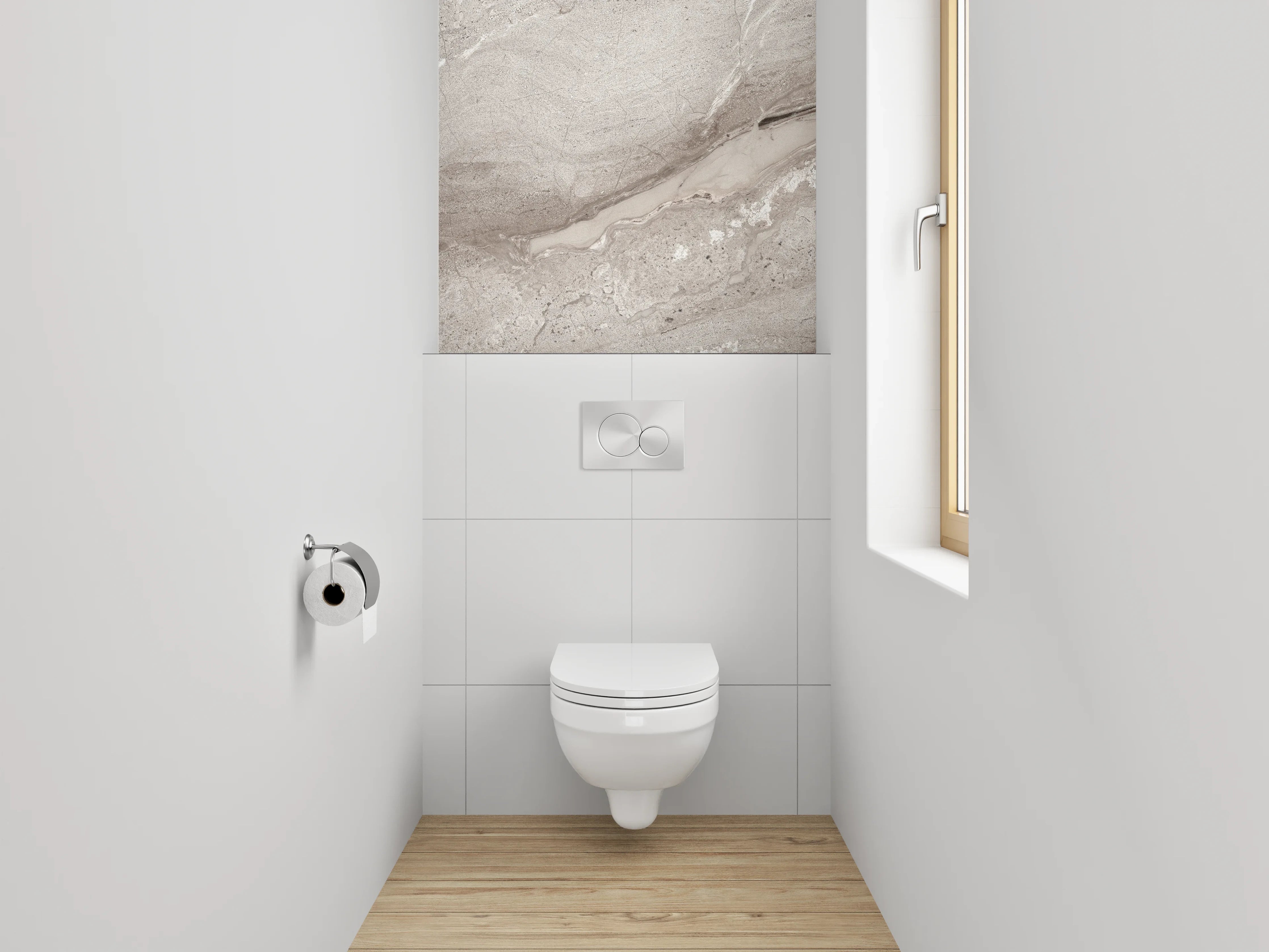 WC-Rückwand - Moderne Naturstein-Optik für dein Zuhause