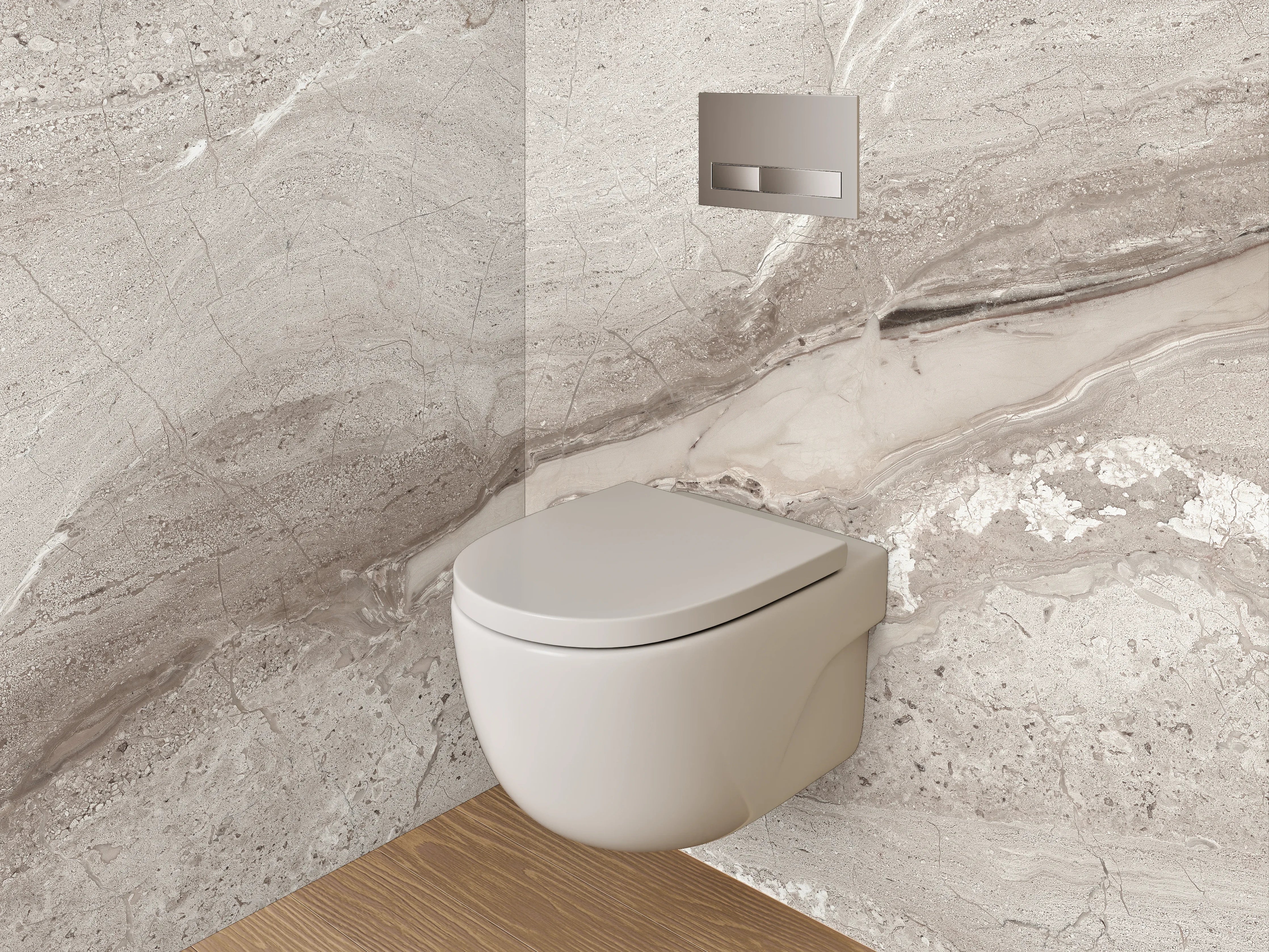 WC-Rückwand - Moderne Naturstein-Optik für dein Zuhause