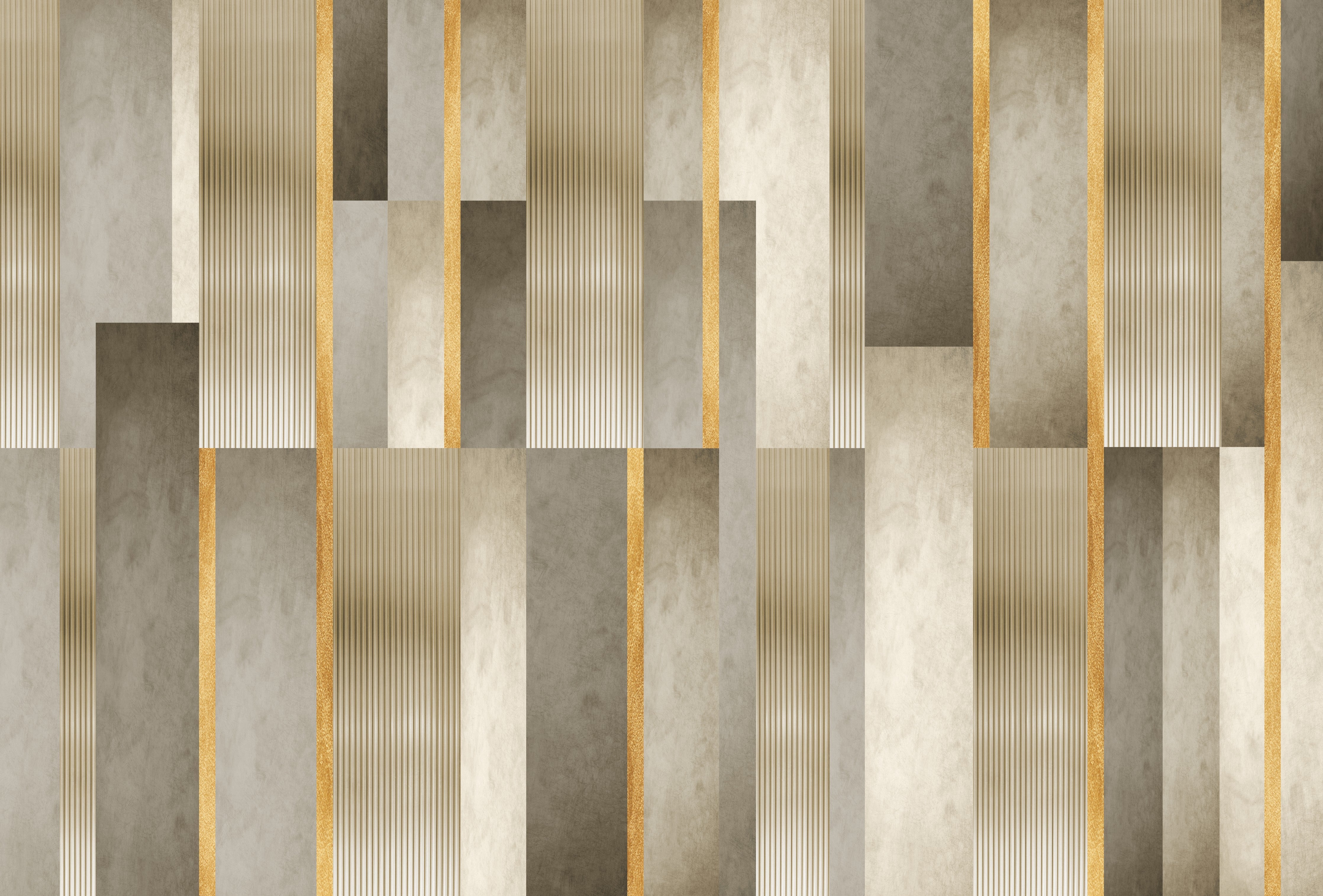 WC-Rückwand-Modernes Marmor Grafik Design Gold