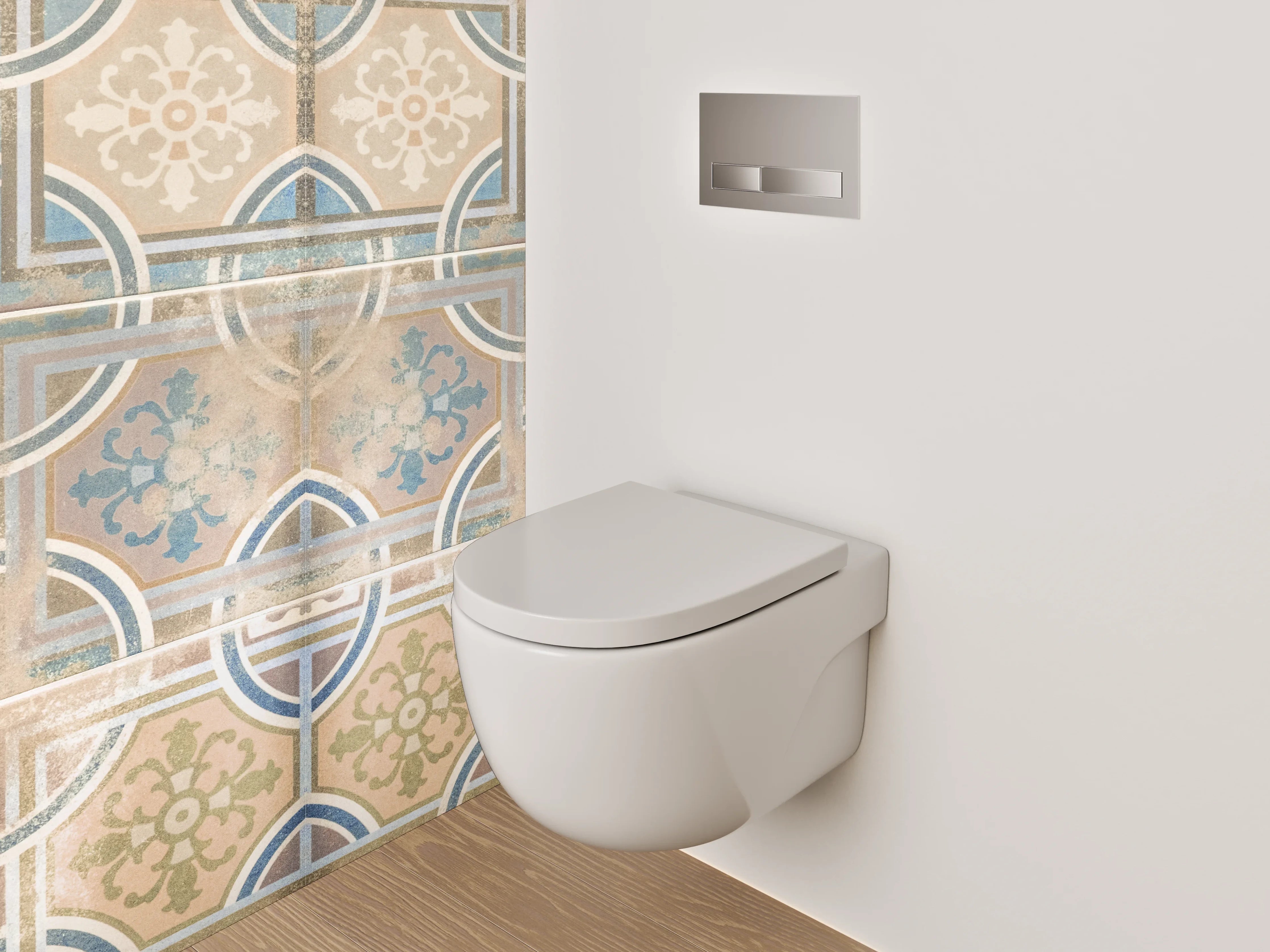 WC-Rückwand - Orientalisches Mosaik Fliesen Look