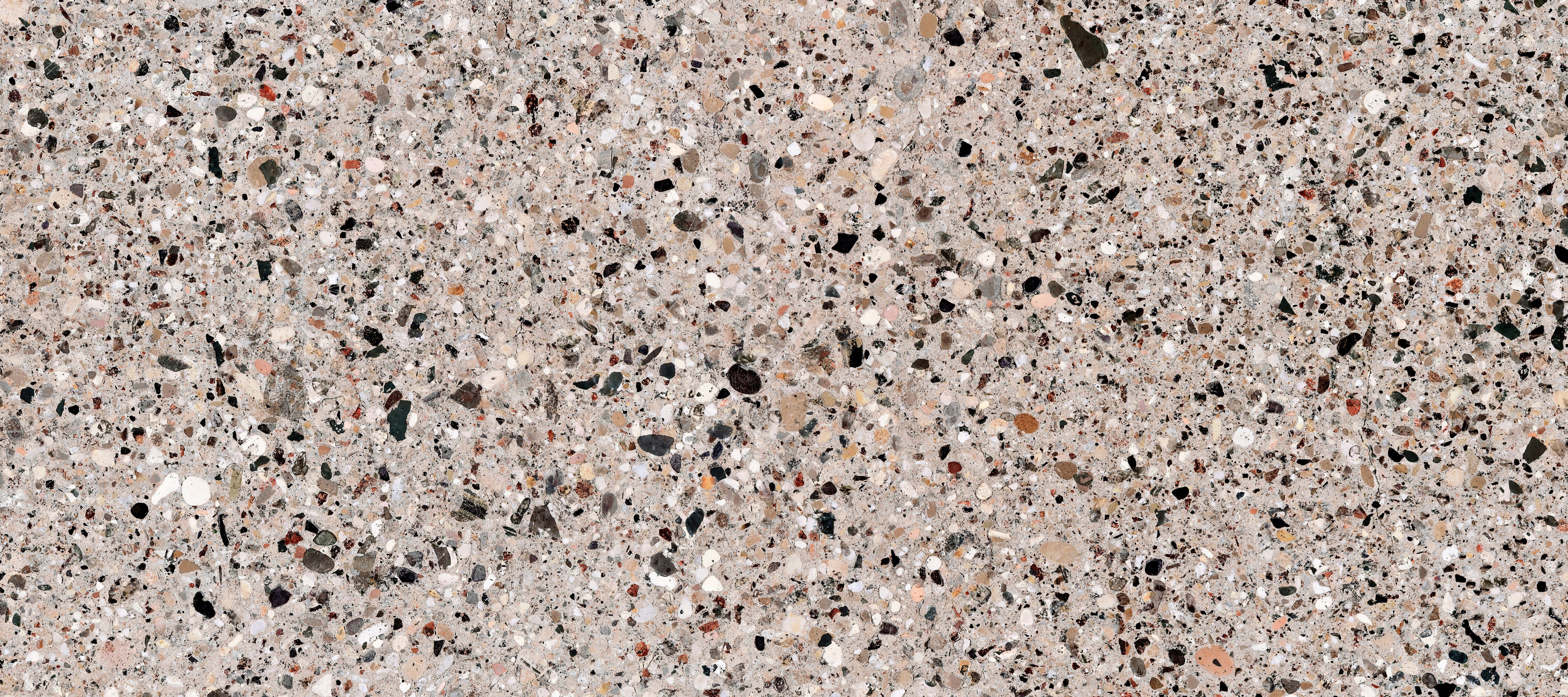 WC-Rückwand-Polierter Terrazzo Naturstein-Optik