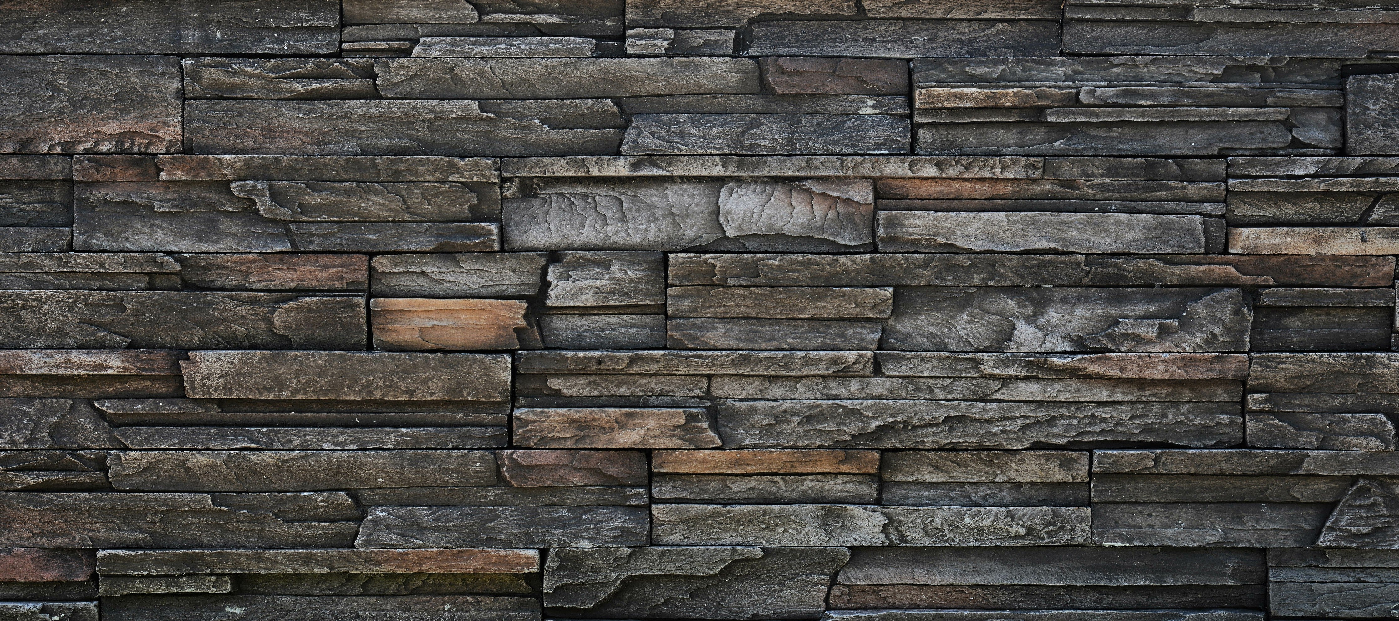 WC-Rückwand-Rustikale Schieferstein-Optik Wandverkleidung