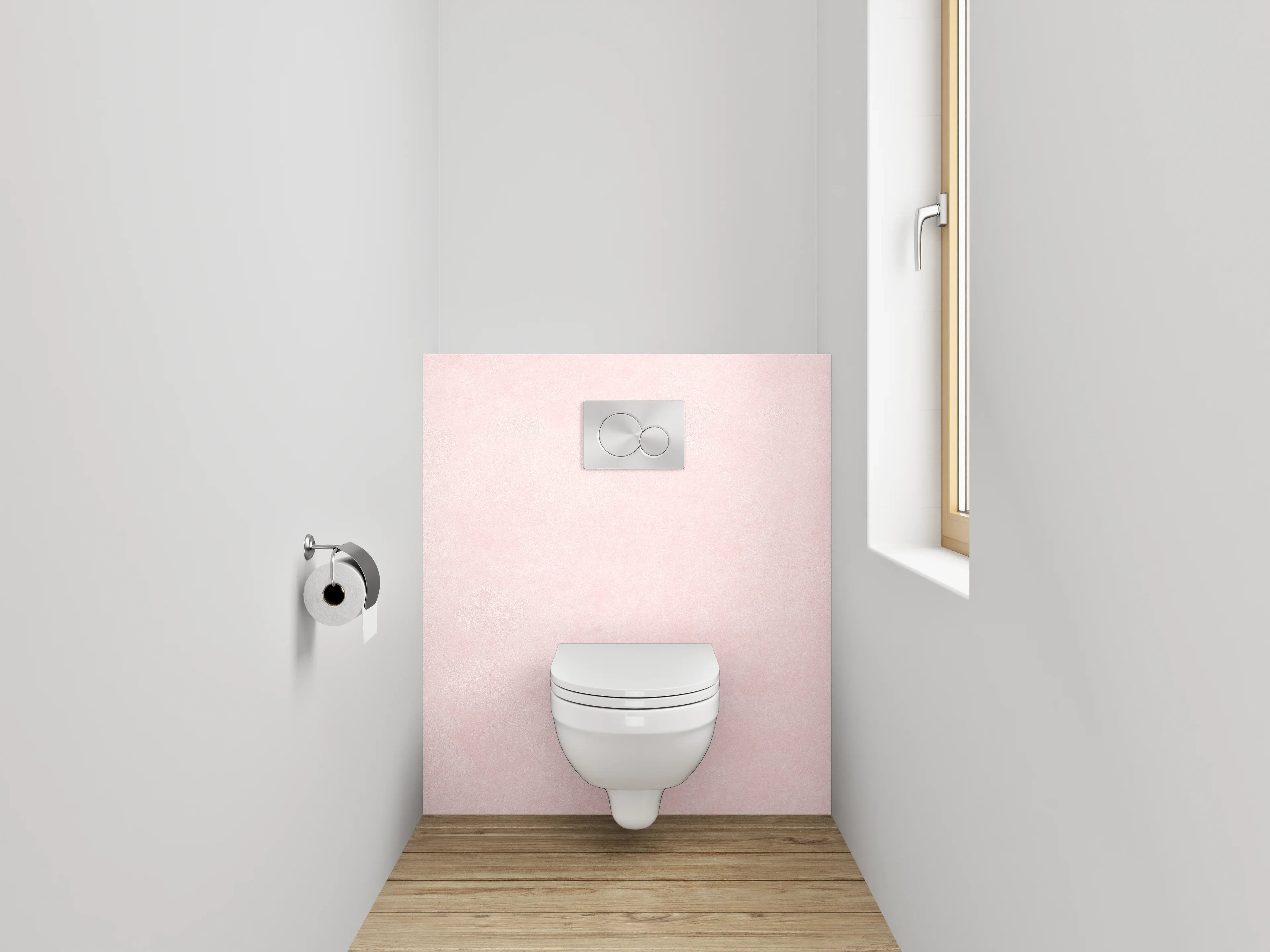 WC-Rückwand - Zarte rosa Struktur Tapete