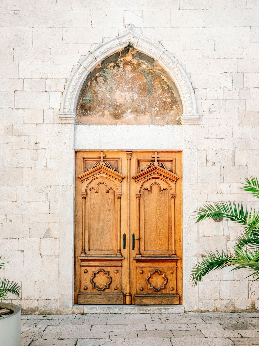 Wandbild-Croatian Door