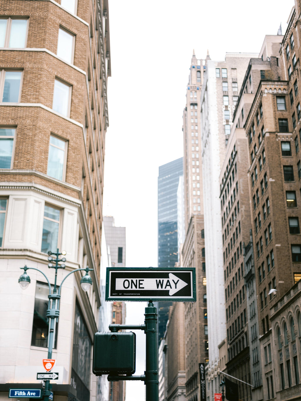 Wandbild-Fifth Avenue - New York