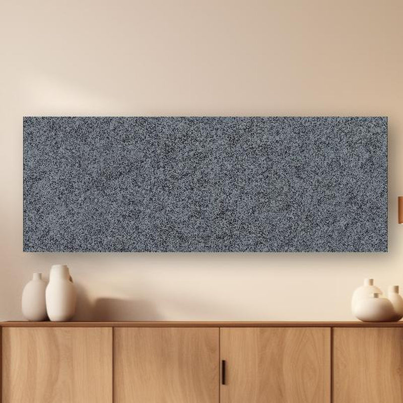 Wandbild - Granit Marmor Textur in dezentem Wohnzimmer mit geölter Holzkommode Zoom