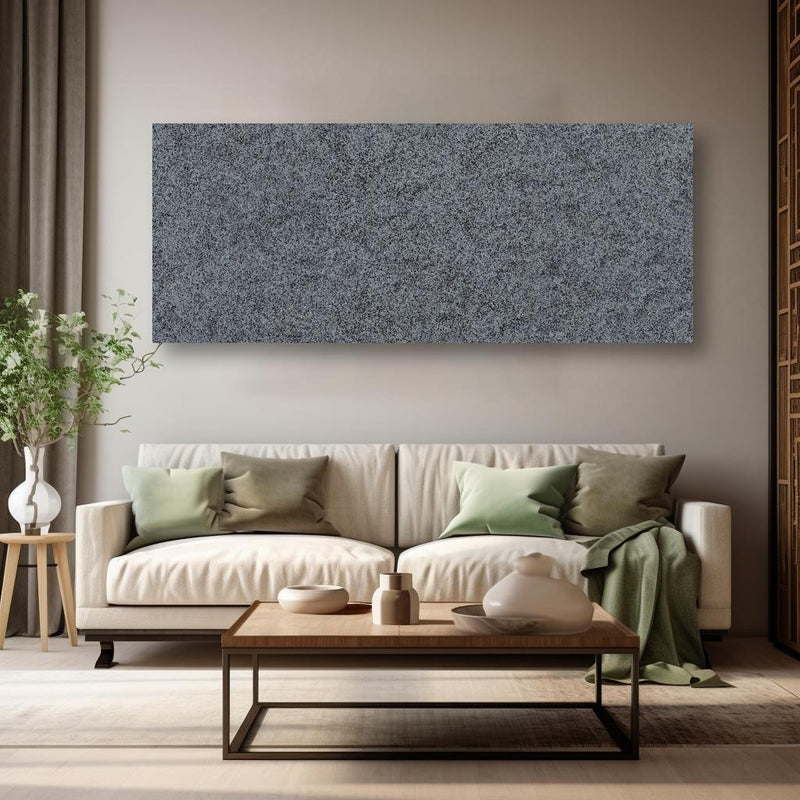 Wandbild - Granit Marmor Textur in kreativ eingerichtetem Zimmer mit moderner Vase