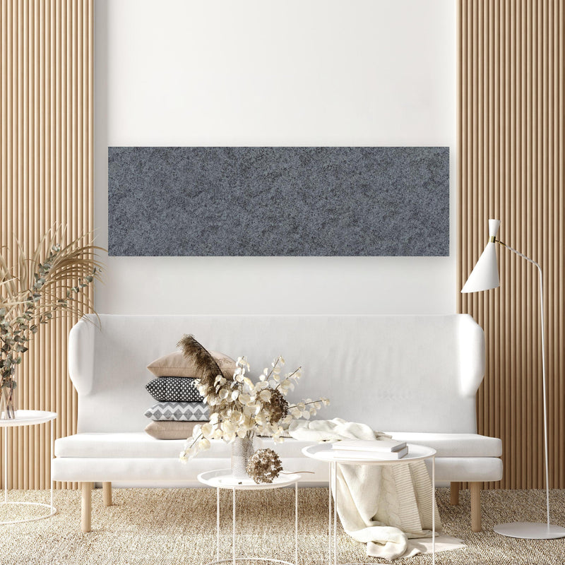 Wandbild - Granit Marmor Textur in extravagant gestaltetem Raum mit minimalistischer Couch-rechteckig