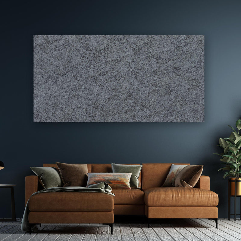 Wandbild - Granit Marmor Textur an dunkelgrüner Wand über klassischem Sofa