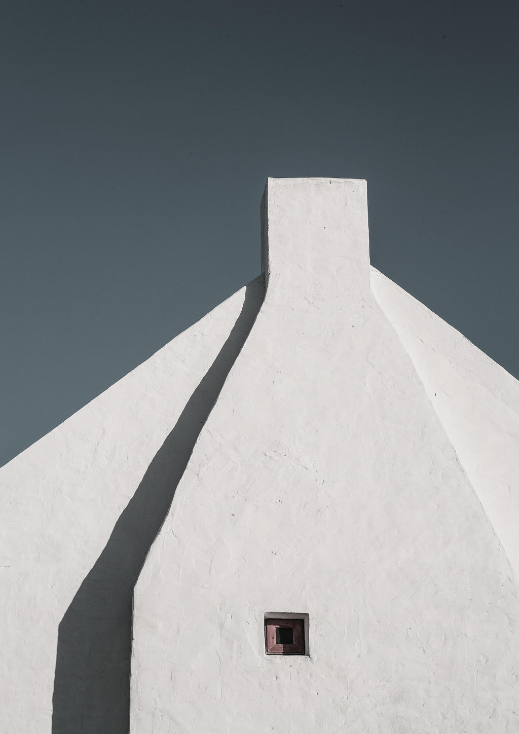 Wandbild-Weißes Dach - Architektur
