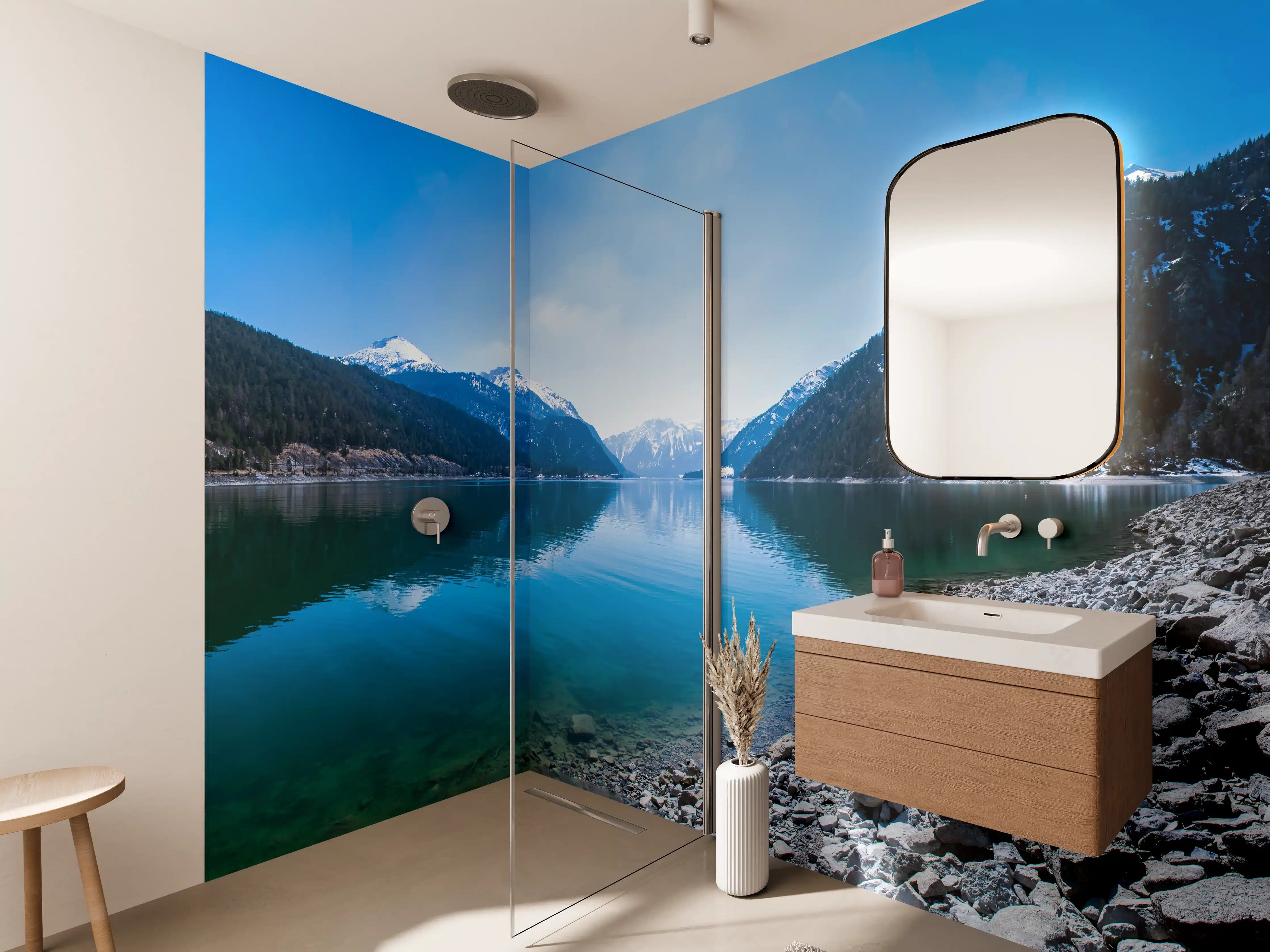 Wandverkleidung Bad - Achensee in Österreich