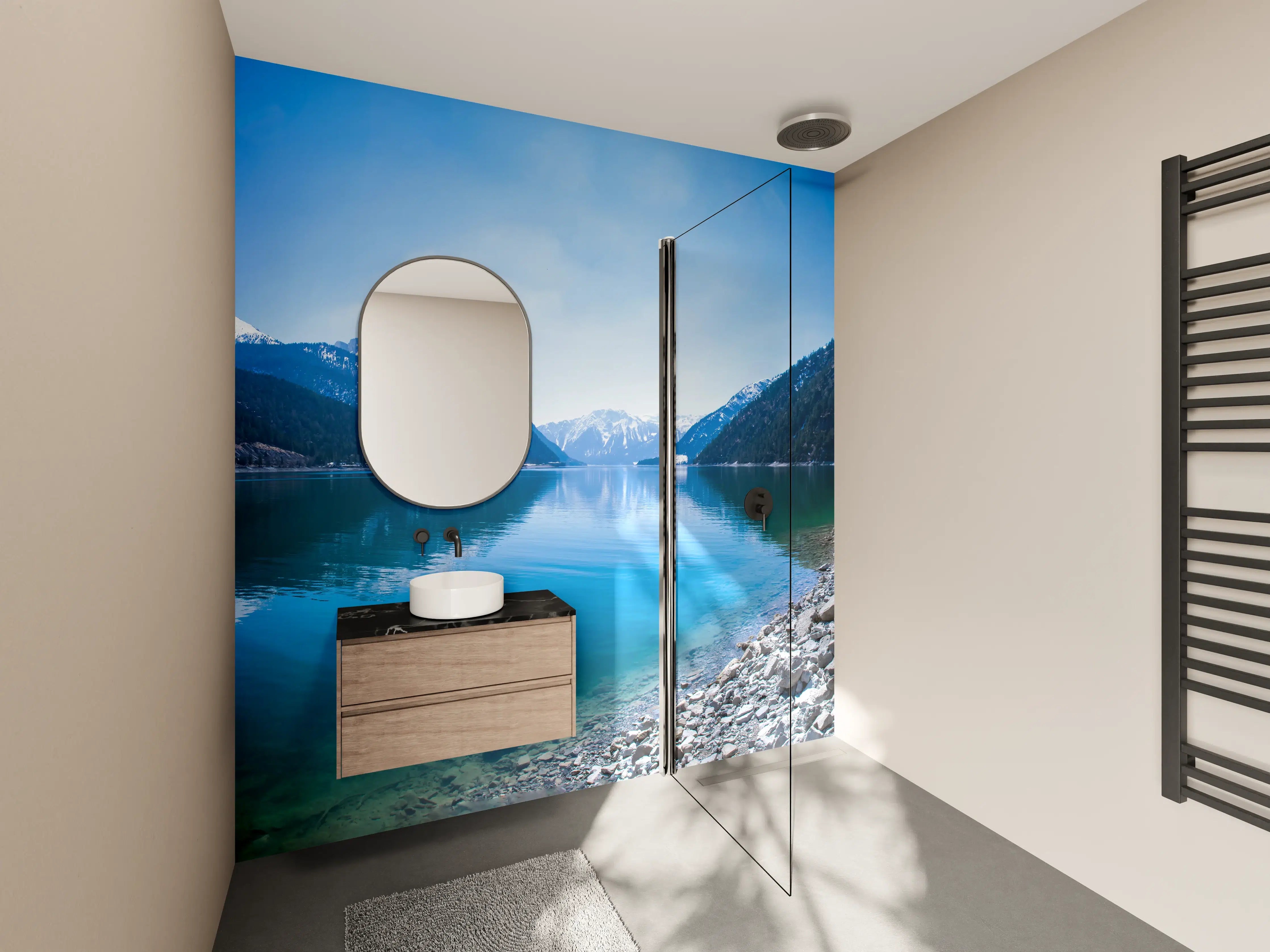 Wandverkleidung Bad - Achensee in Österreich