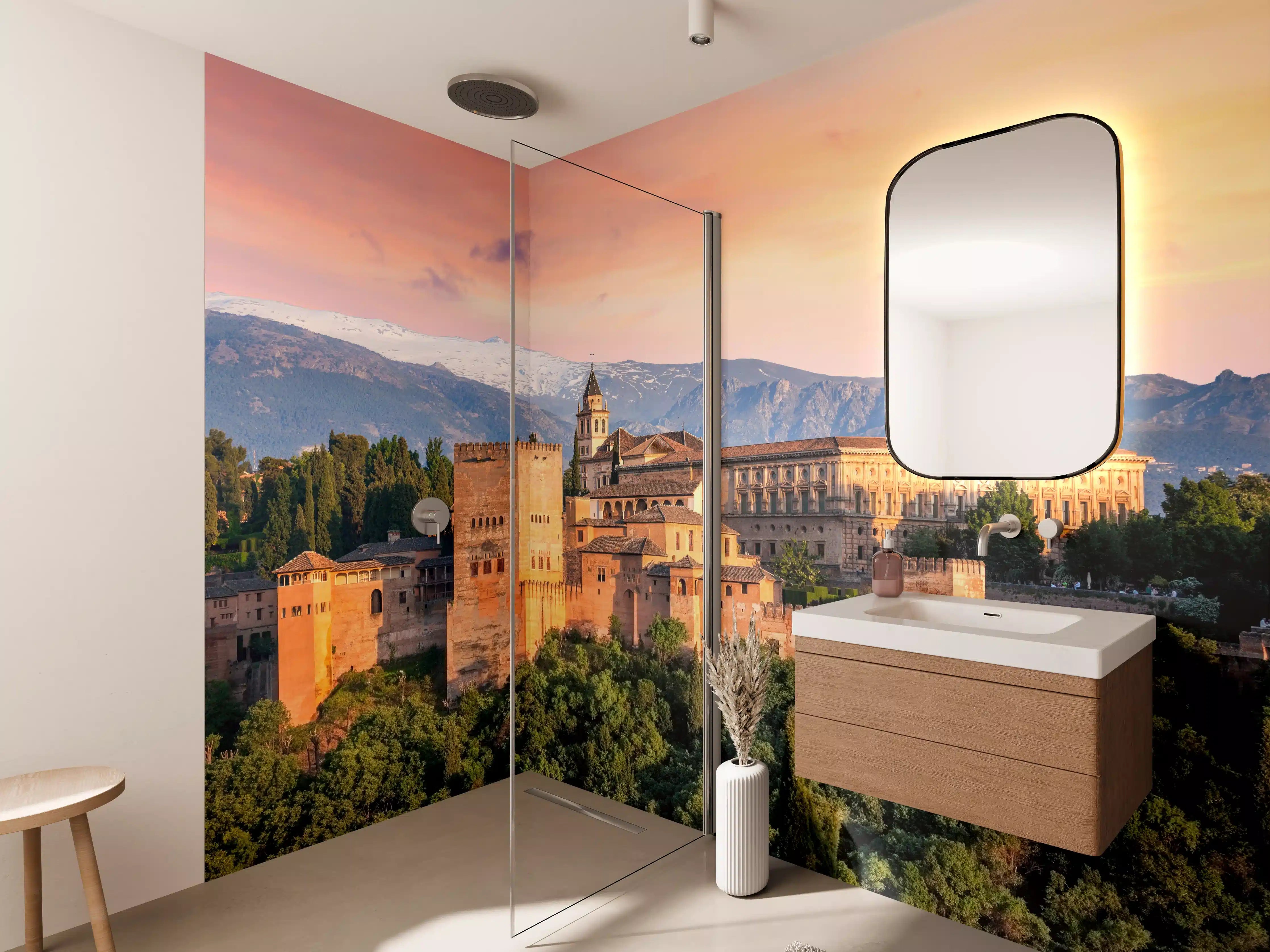 Wandverkleidung Bad - Alte arabische Festung - Alhambra