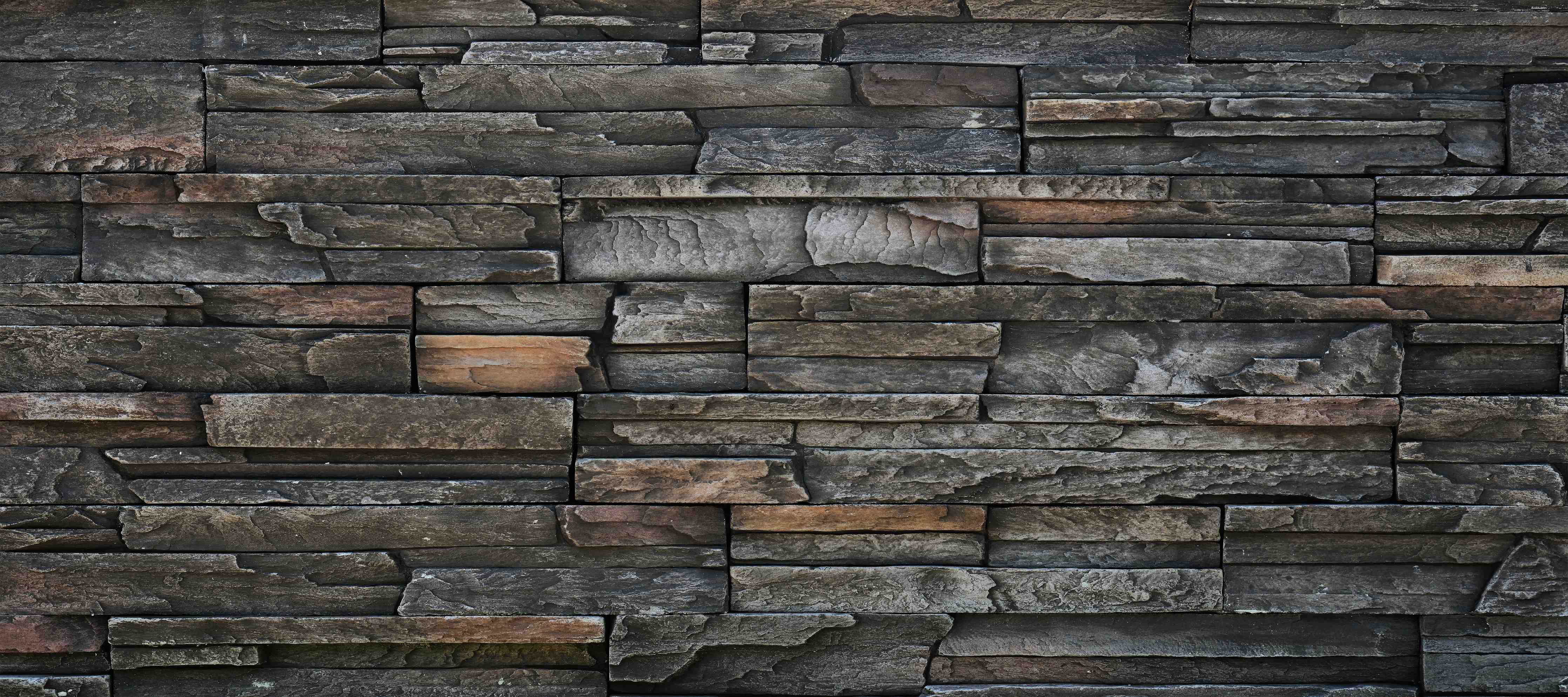 Wandverkleidung Bad-Alte dunkle Steinwand Textur