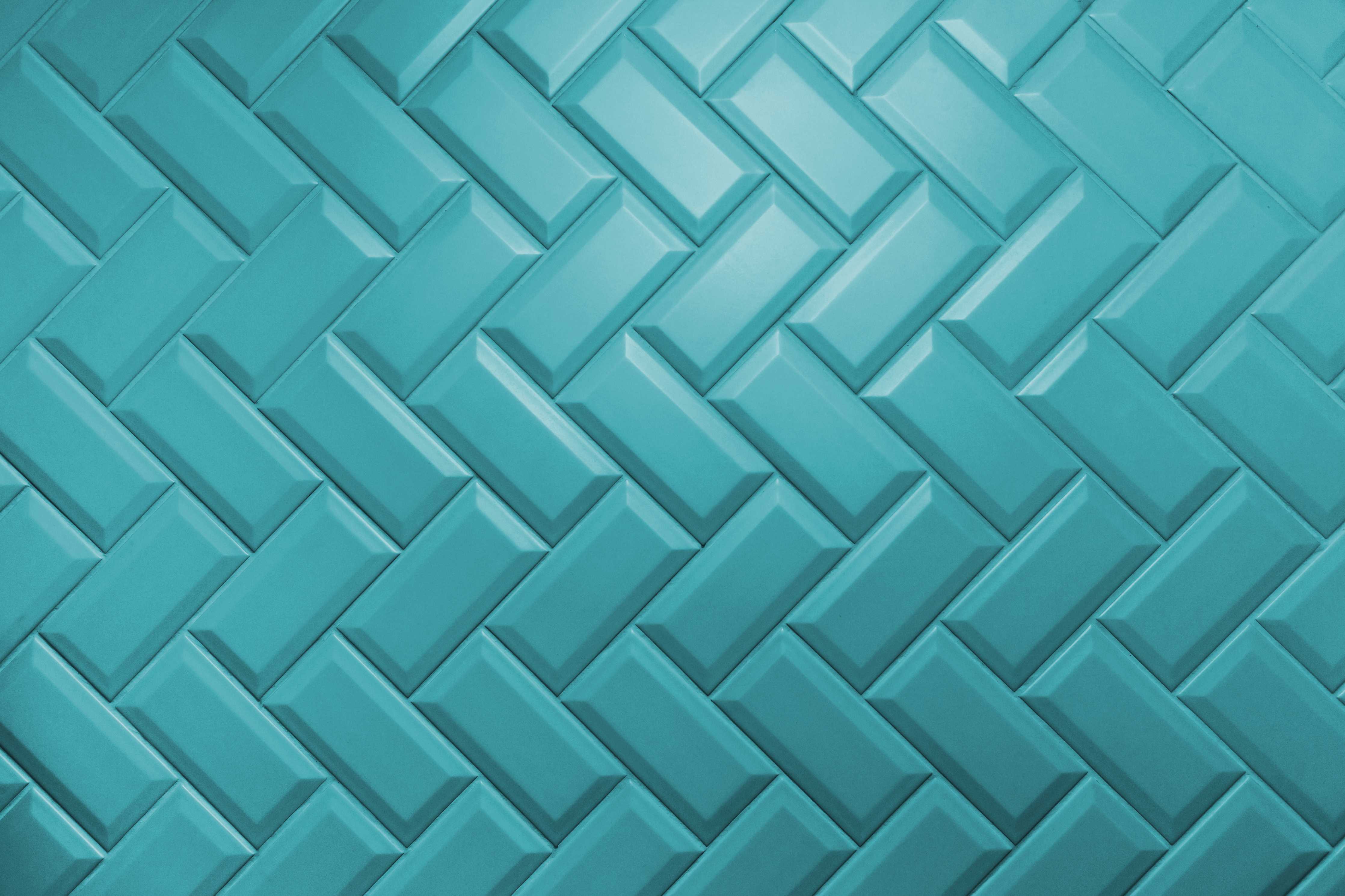 Wandverkleidung Bad-Aqua Matte Keramikfliesen