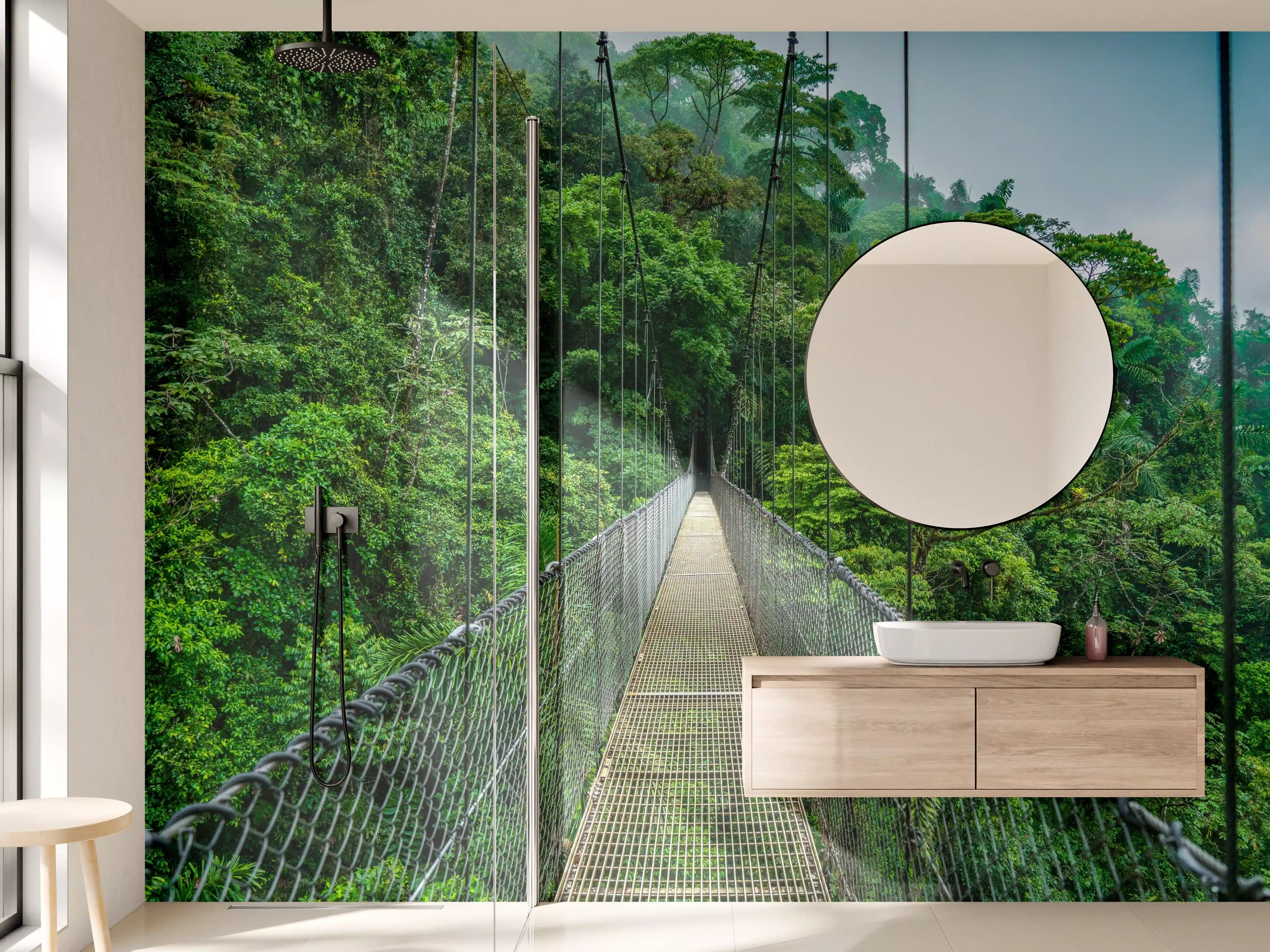 Wandverkleidung Bad - Arenal-Hängebrücke - Costa Rica 