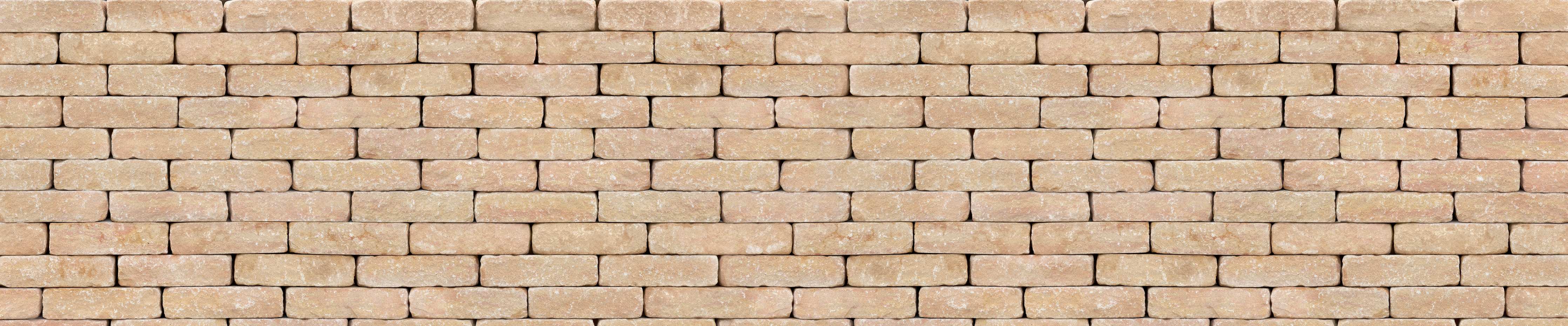 Wandverkleidung Bad-Beige Ziegelwand Textur