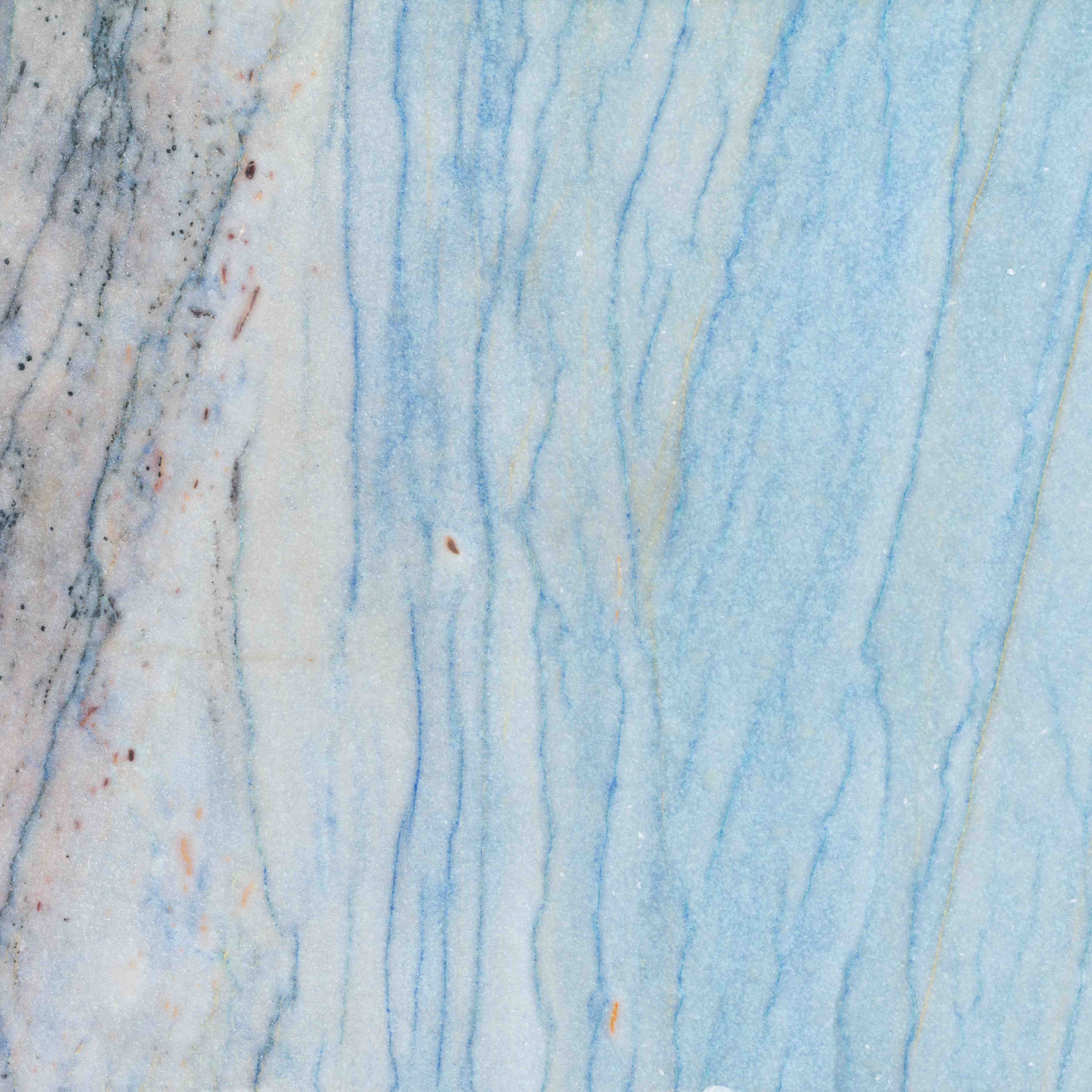 Wandverkleidung Bad-Blau-Weiße Marmor-Textur mit natürlicher Maserung