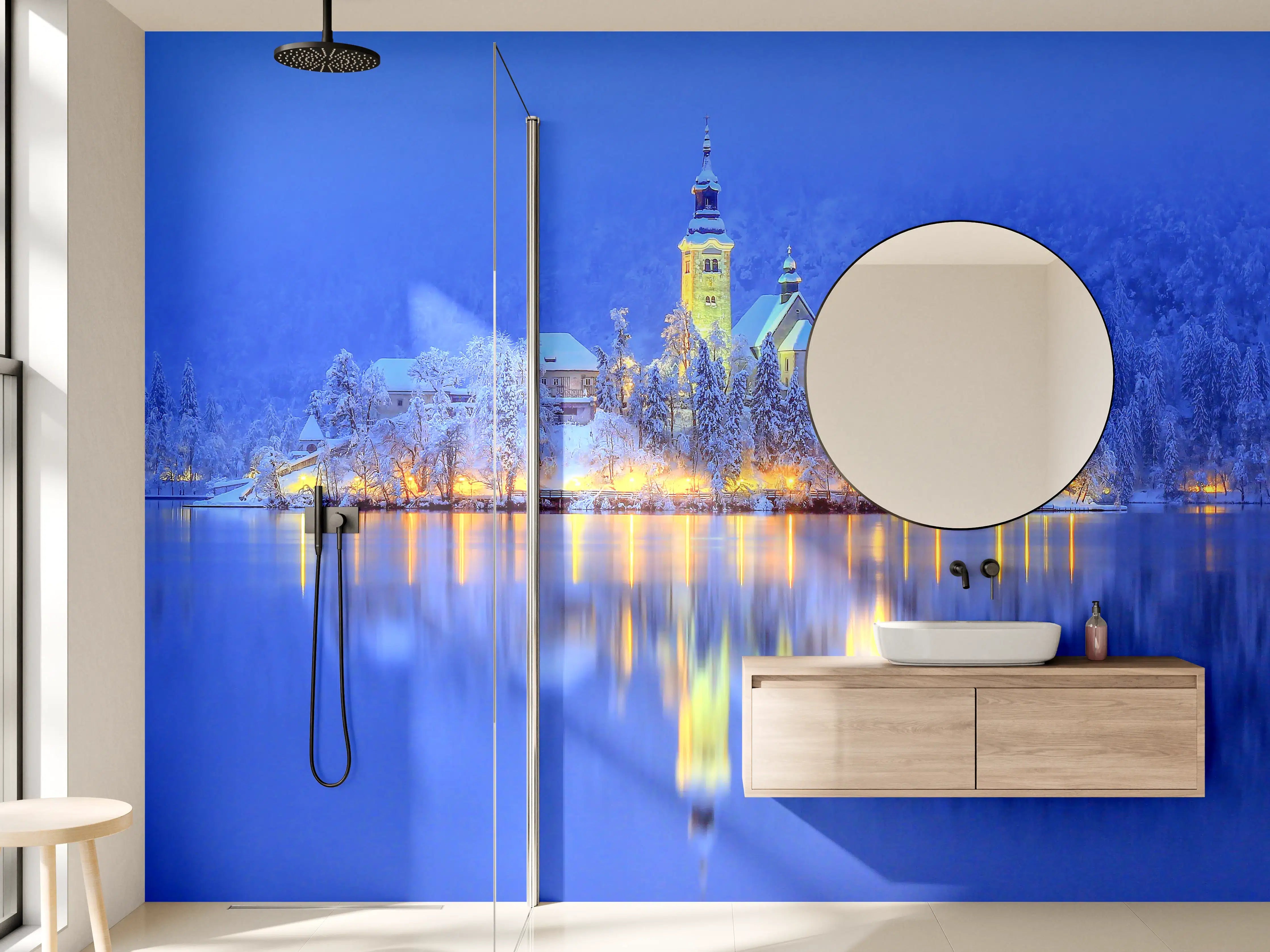 Wandverkleidung Bad - Bled Island