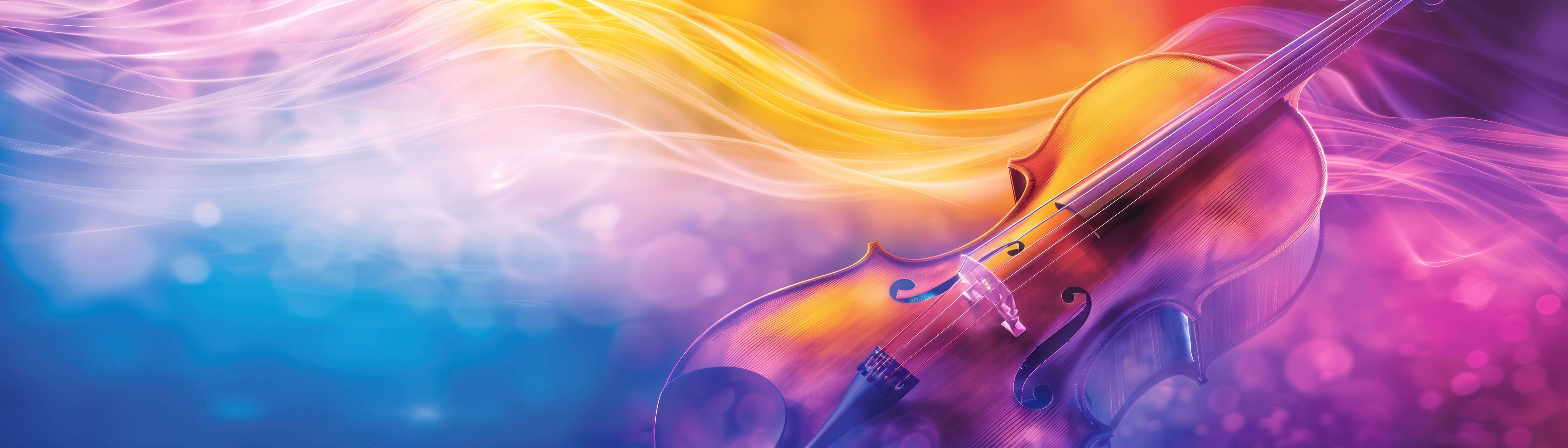 Wandverkleidung Bad-Bunter Geigenkunst-Display