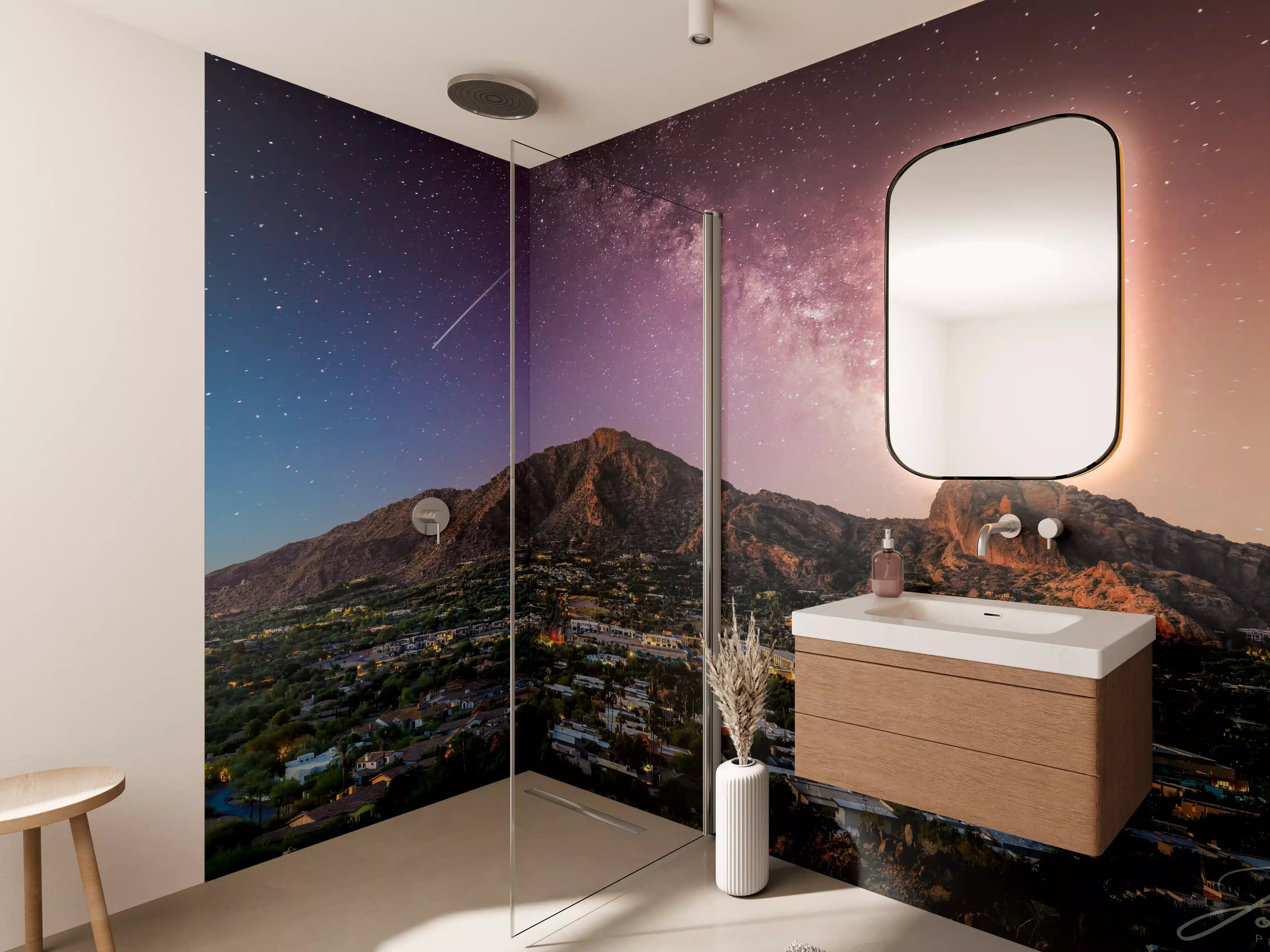 Wandverkleidung Bad - Camelback Mountain in Phoenix Arizona