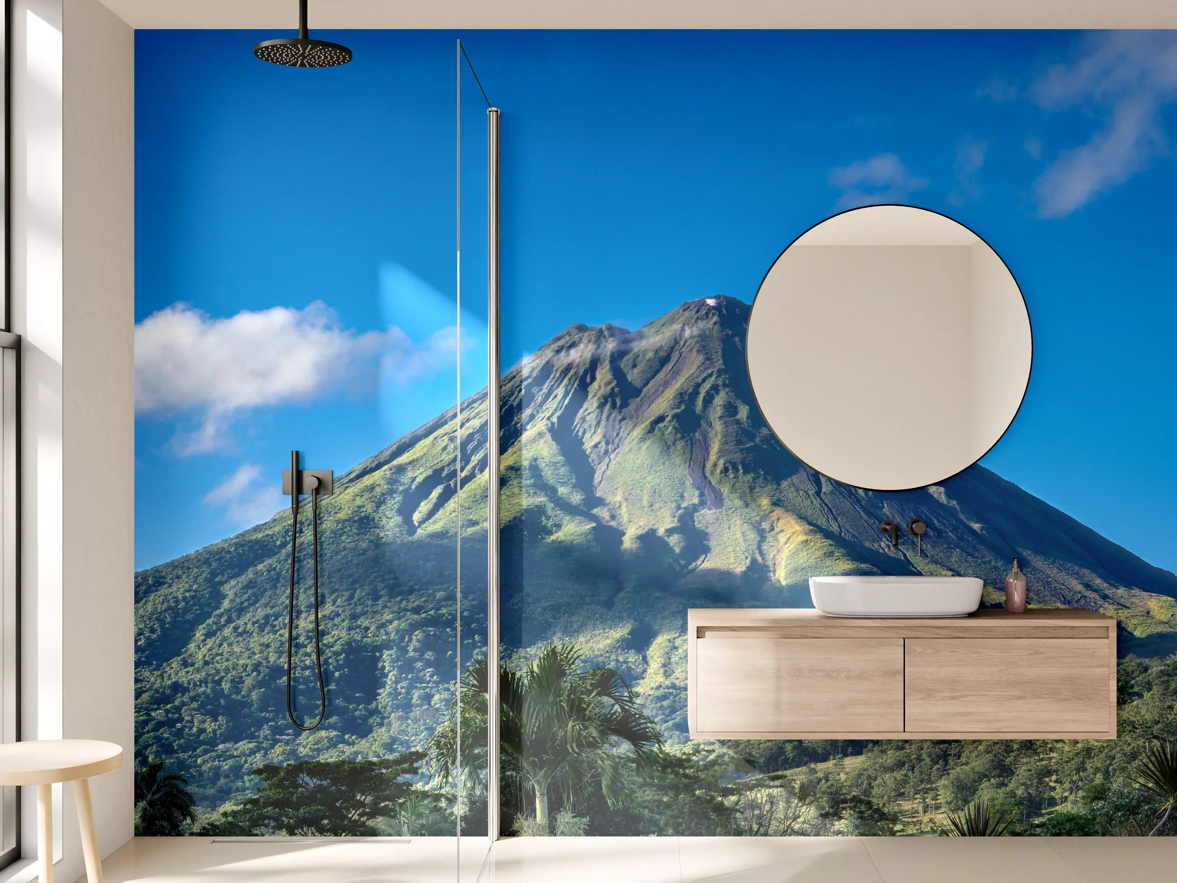 Wandverkleidung Bad - Der Vulkan Arenal - Costa Rica