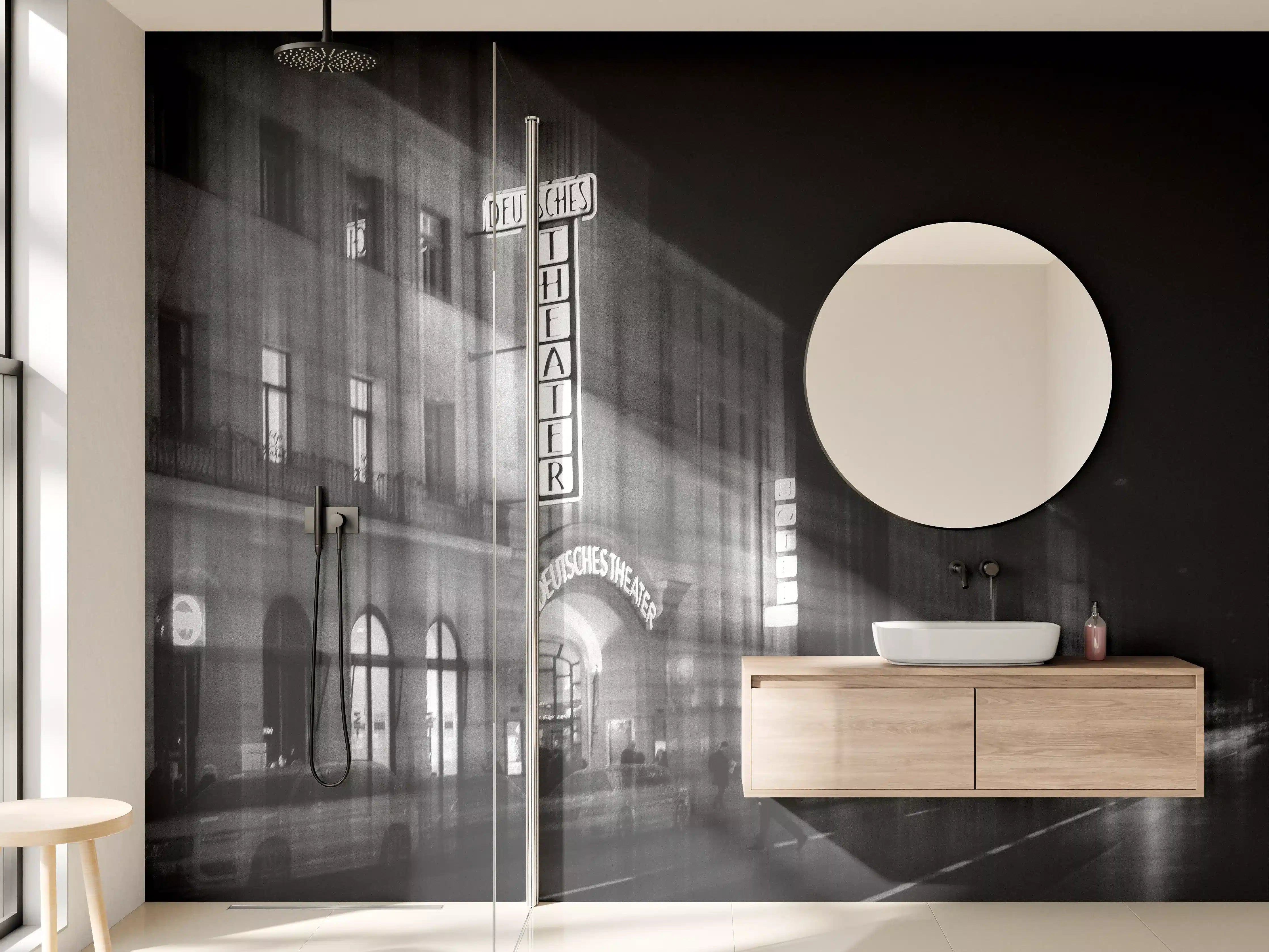 Wandverkleidung Bad - Deutsches Theater Night BW