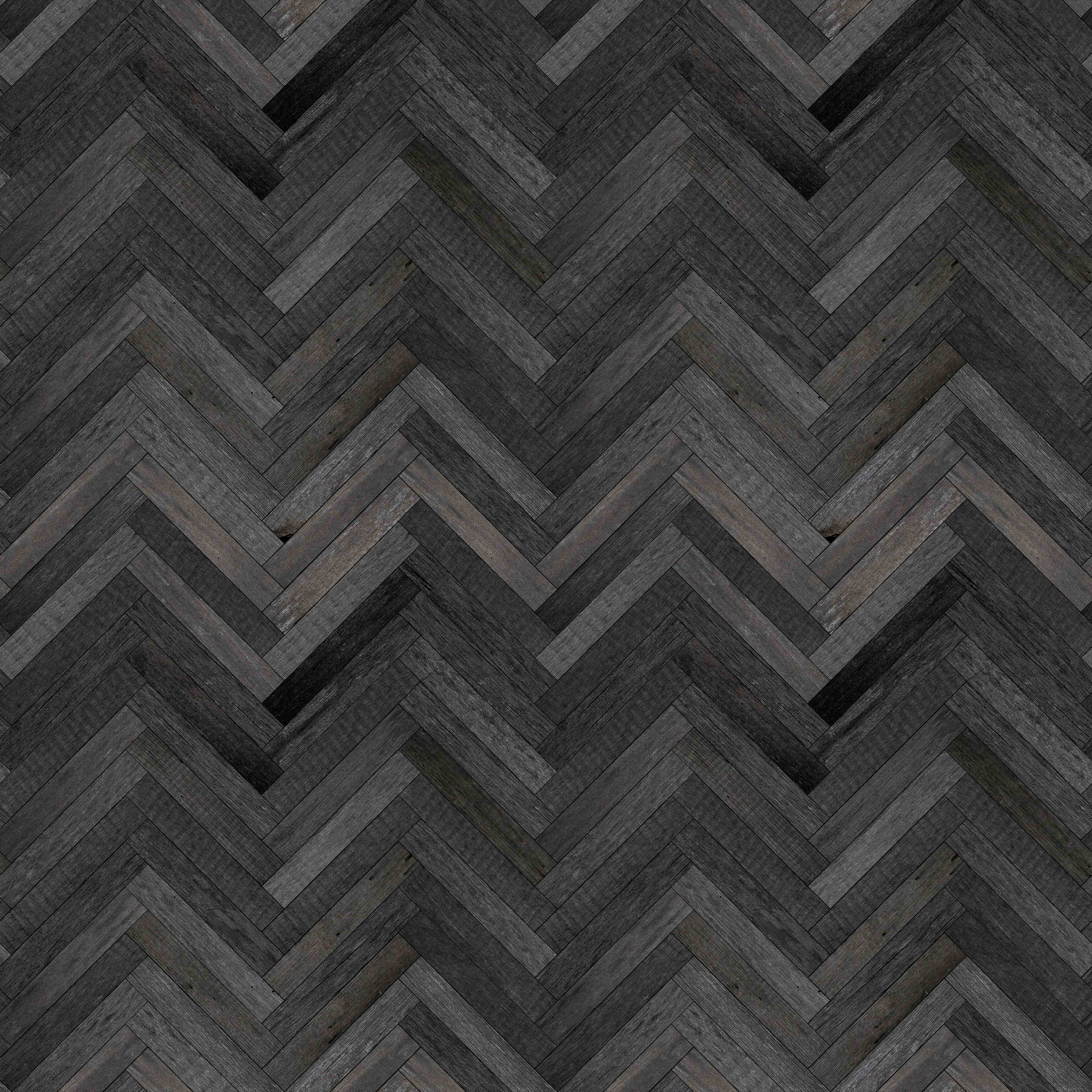 Wandverkleidung Bad-Dunkles Herringbone-Holzdesign