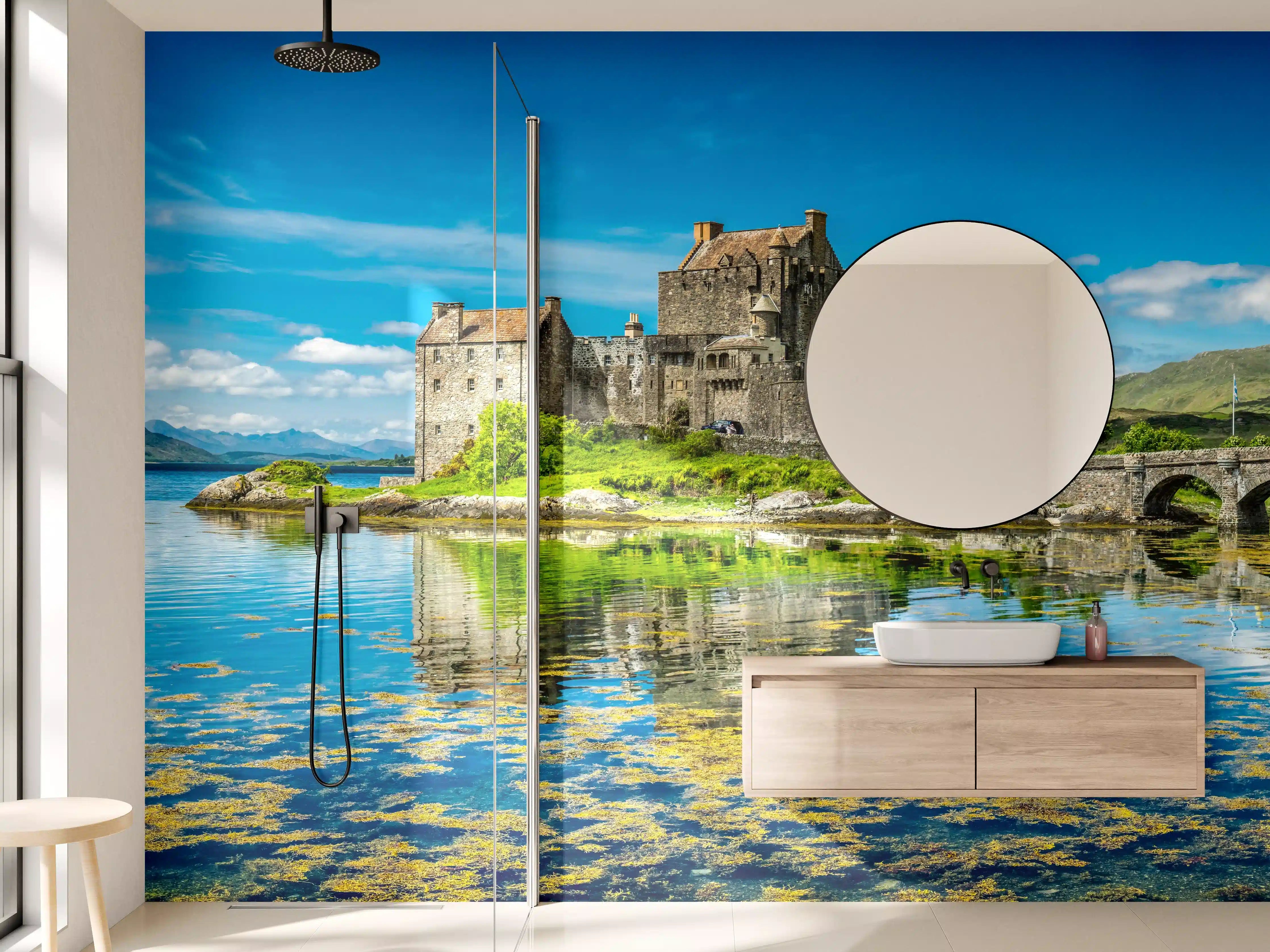 Wandverkleidung Bad - Eilean Donan Castle