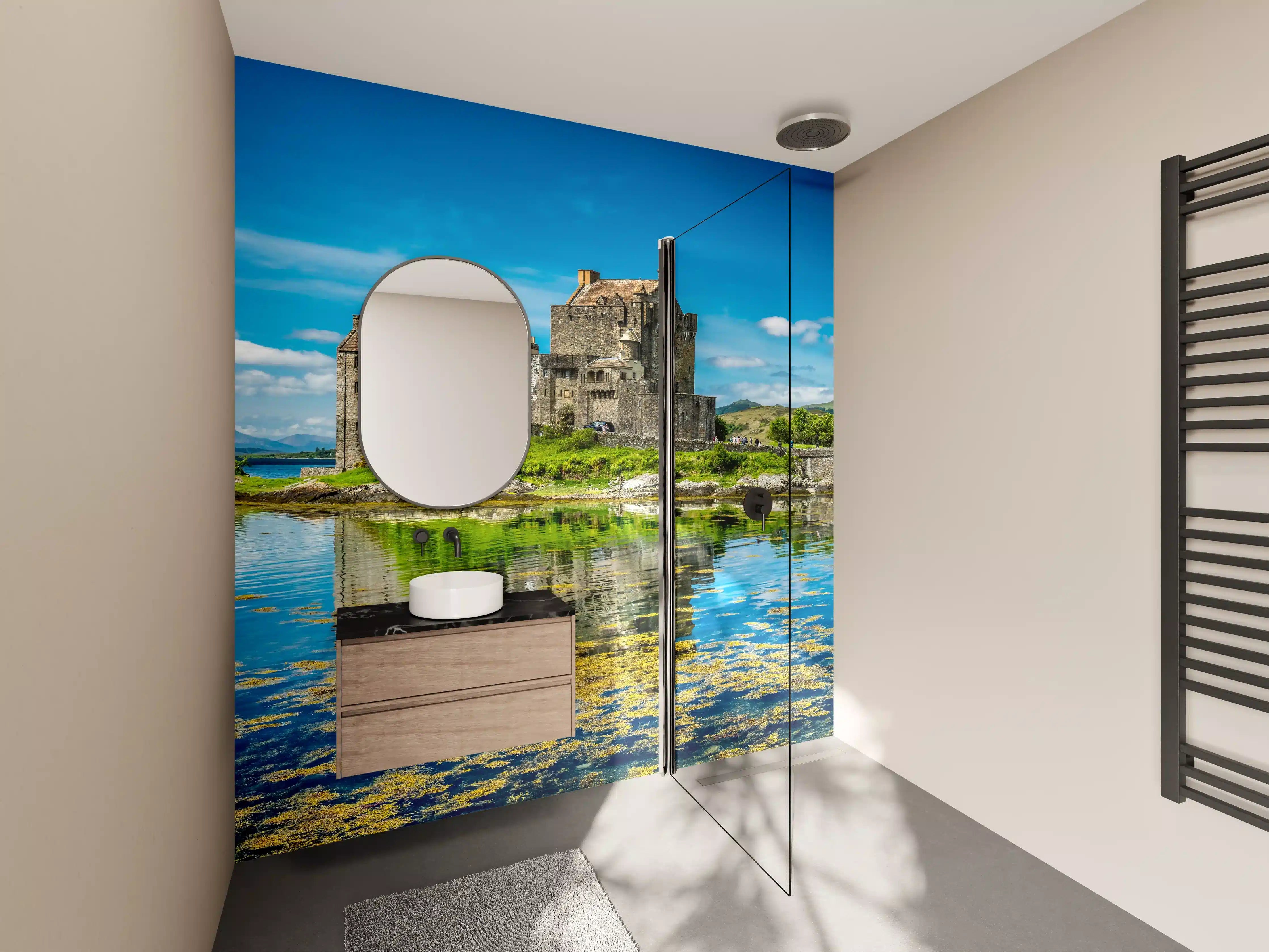 Wandverkleidung Bad - Eilean Donan Castle