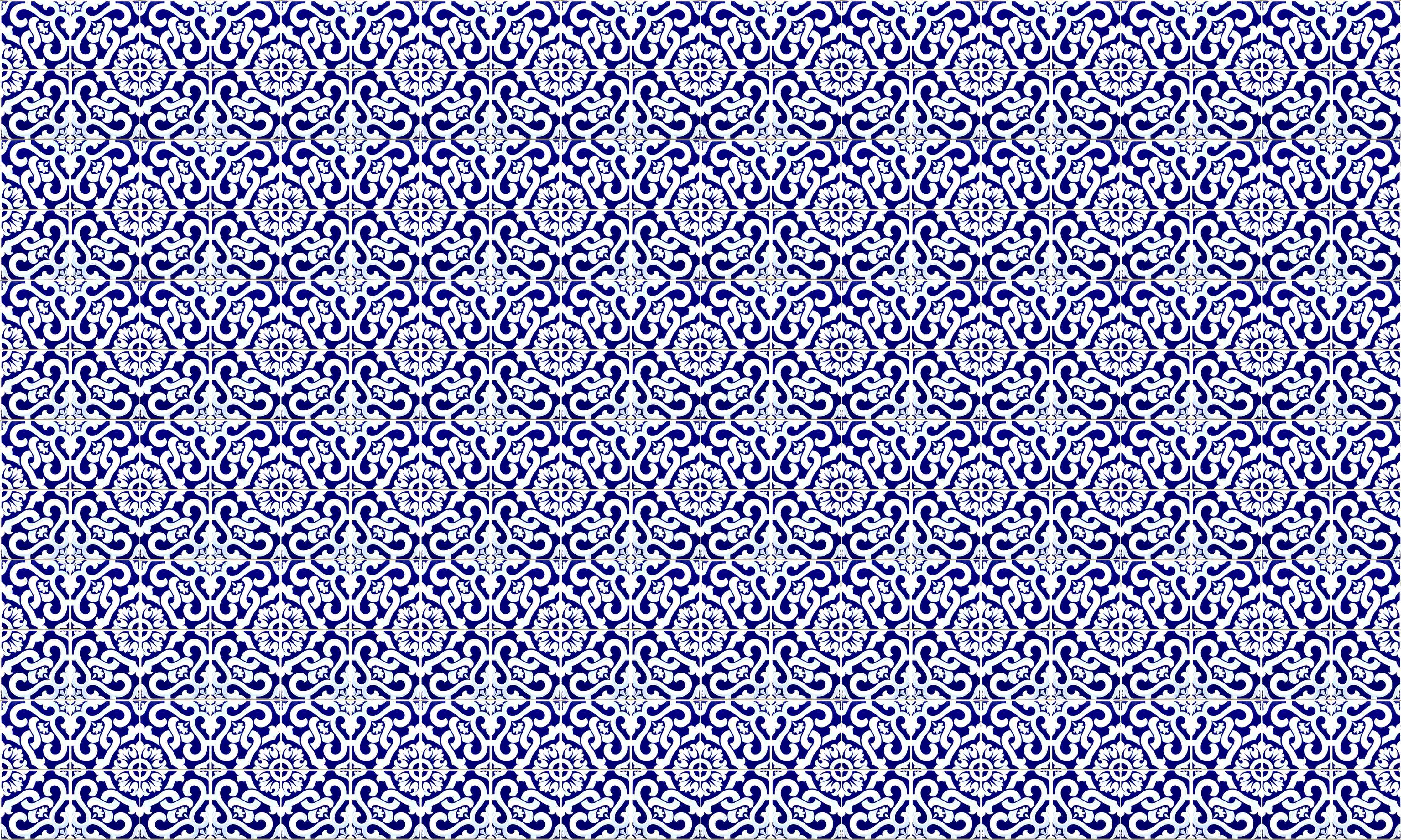 Wandverkleidung Bad-Elegantes Blau-Weiß mit Grautönen