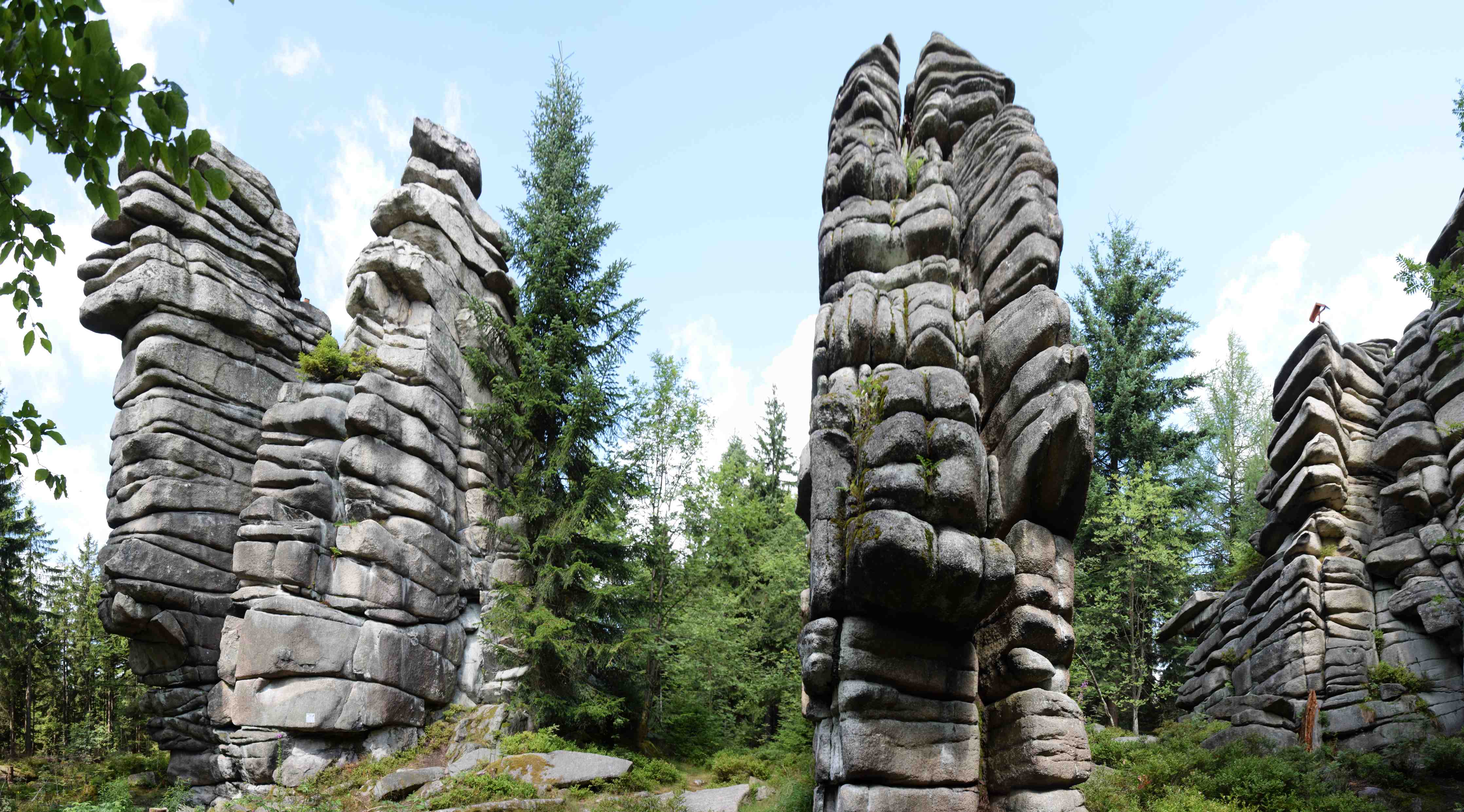 Wandverkleidung Bad-Fichtelgebirge - Drei Brüder