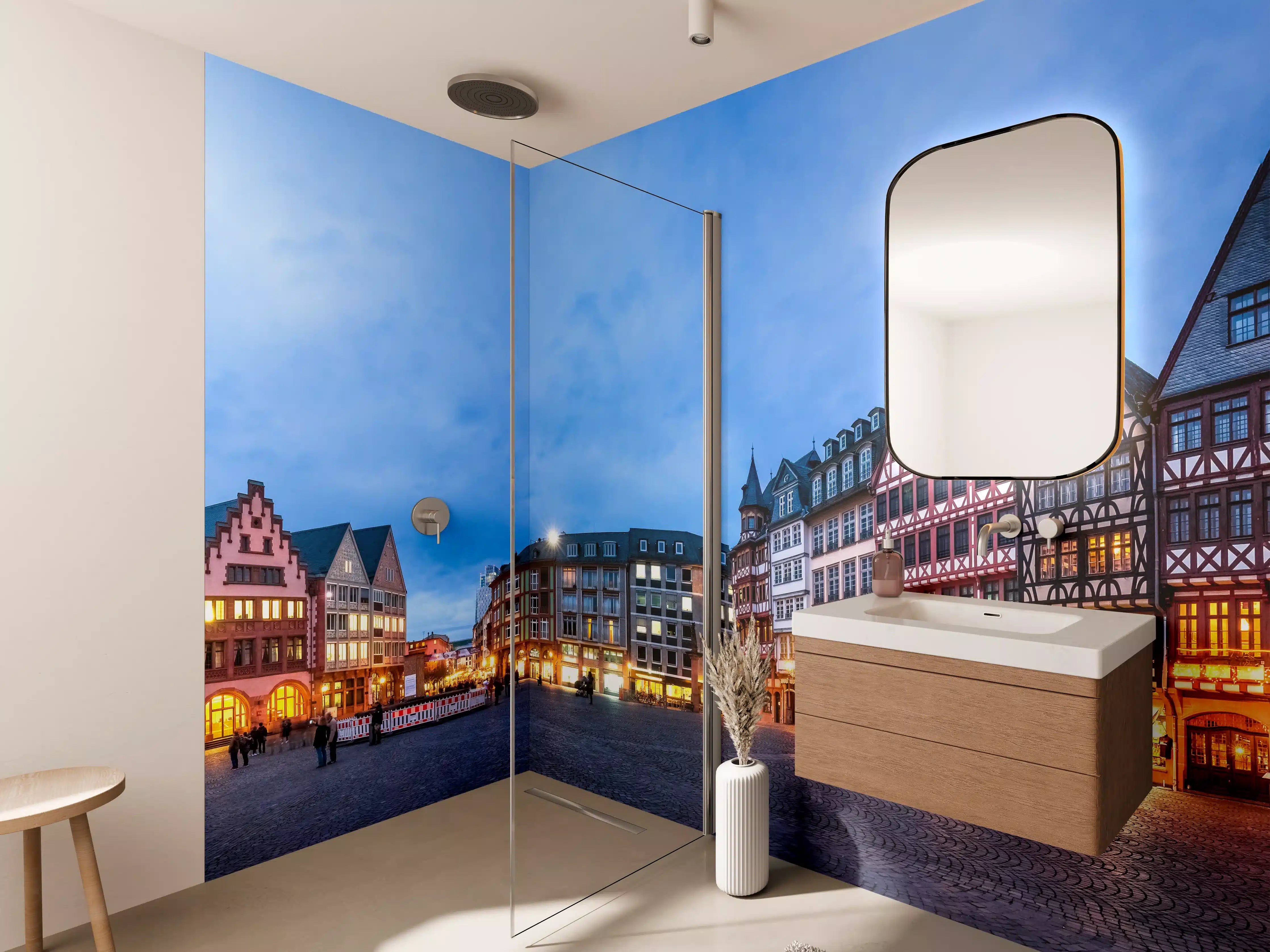 Wandverkleidung Bad - Frankfurt Römer