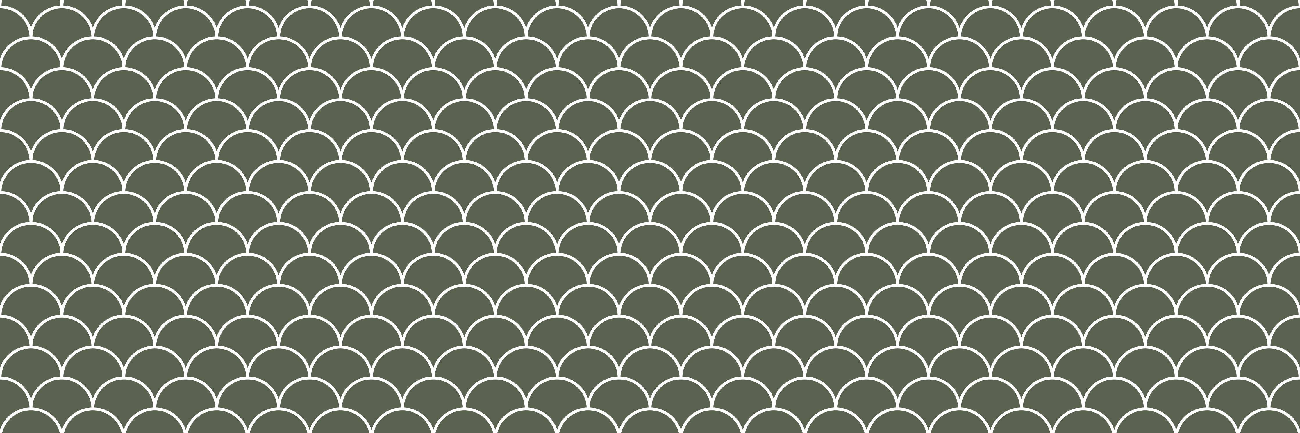 Wandverkleidung Bad-Grüne Schuppenmuster mit Metallic-Akzenten