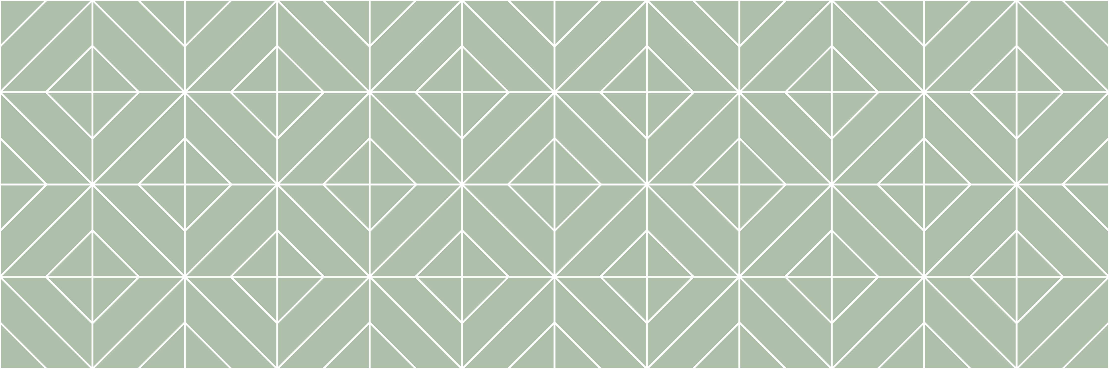 Wandverkleidung Bad-Grünes geometric Design