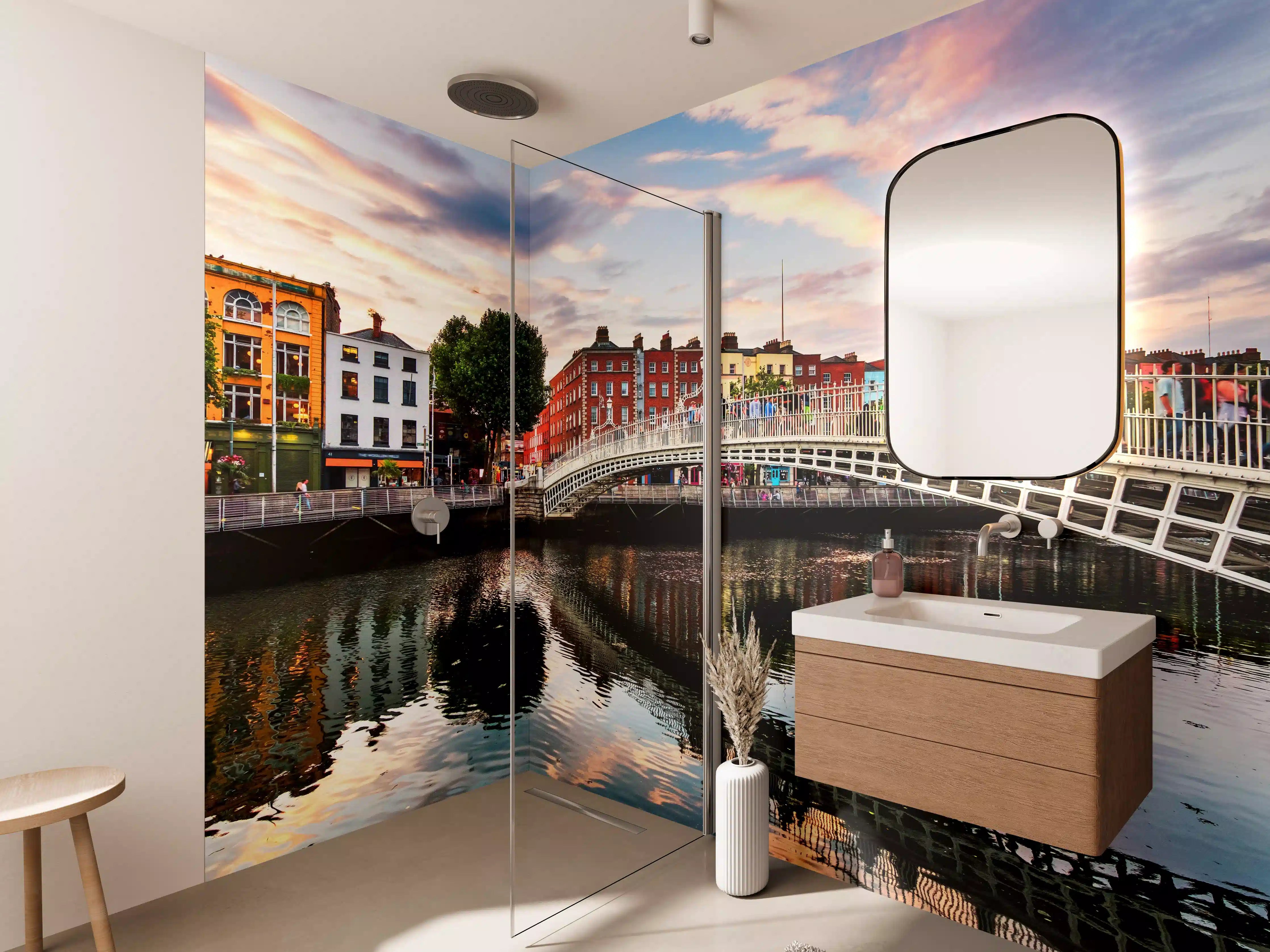 Wandverkleidung Bad - Ha Penny Bridge - Dublin