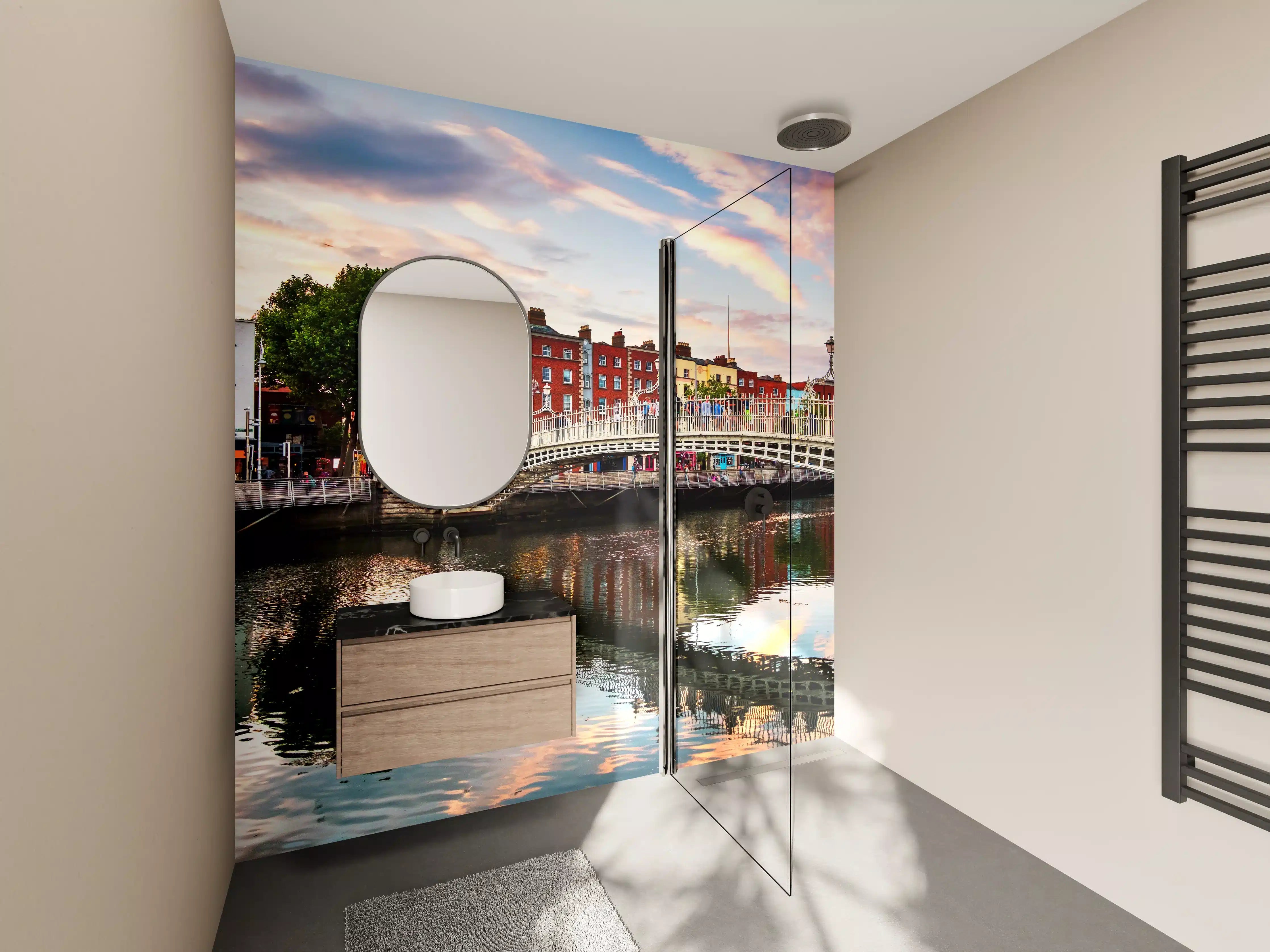 Wandverkleidung Bad - Ha Penny Bridge - Dublin