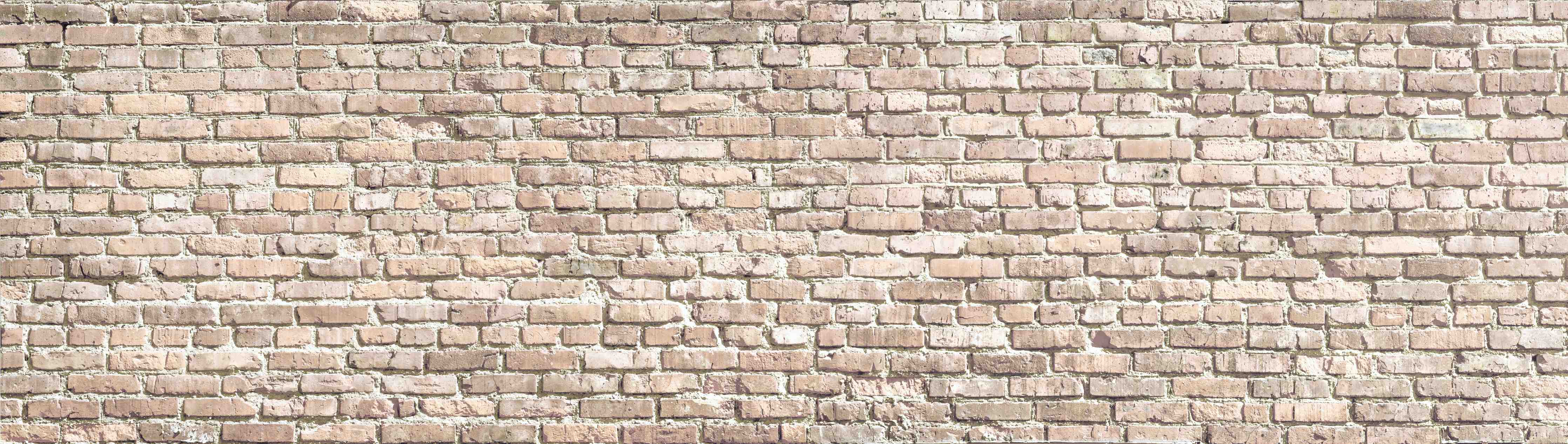 Wandverkleidung Bad-Helle Backsteinwand mit warmen Farbtönen