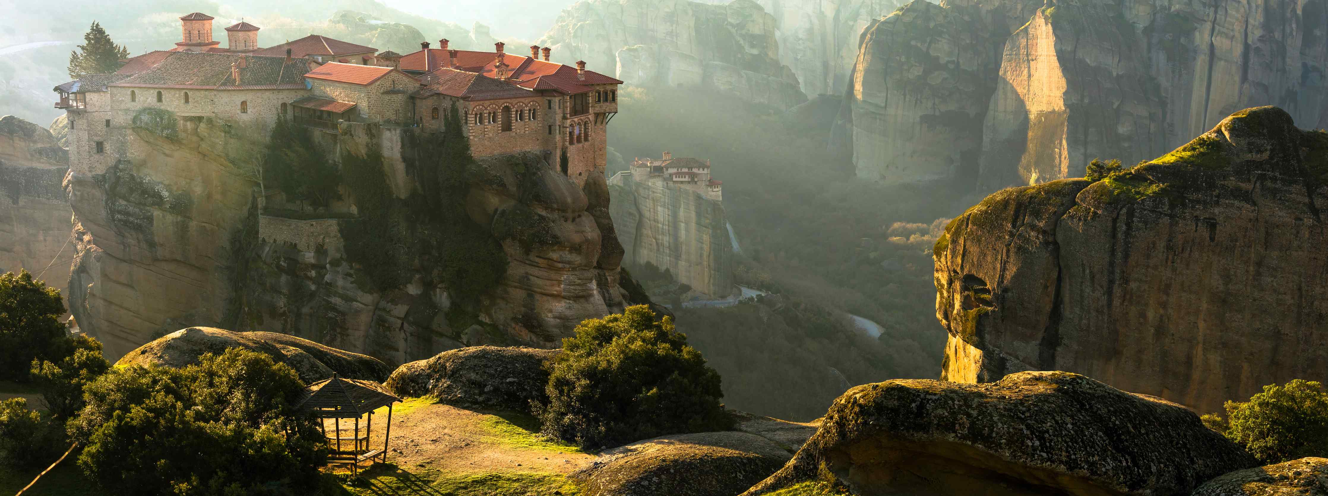 Wandverkleidung Bad-Klöster von Meteora
