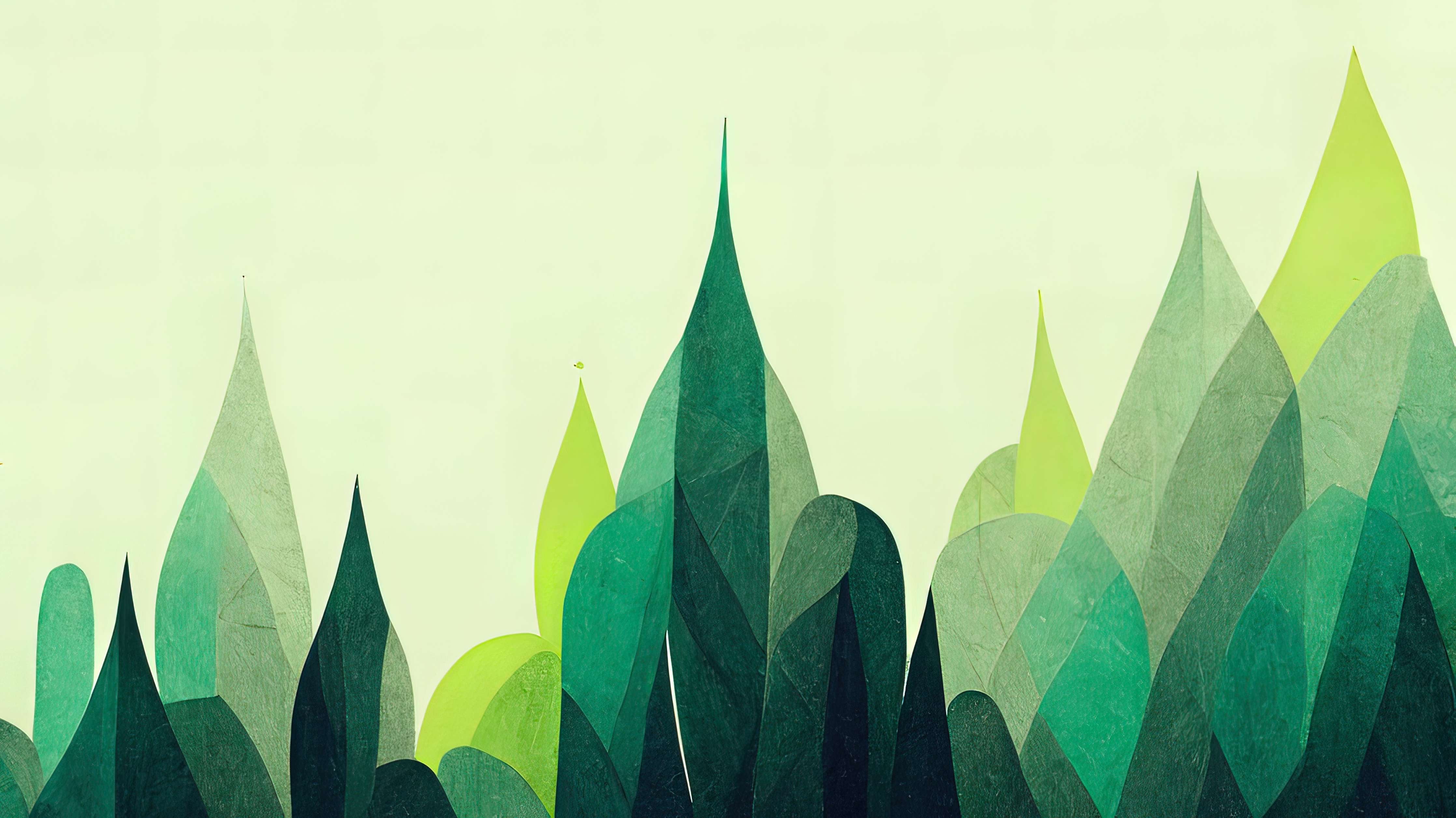 Wandverkleidung Bad-Künstlerische grüne Berglandschaft