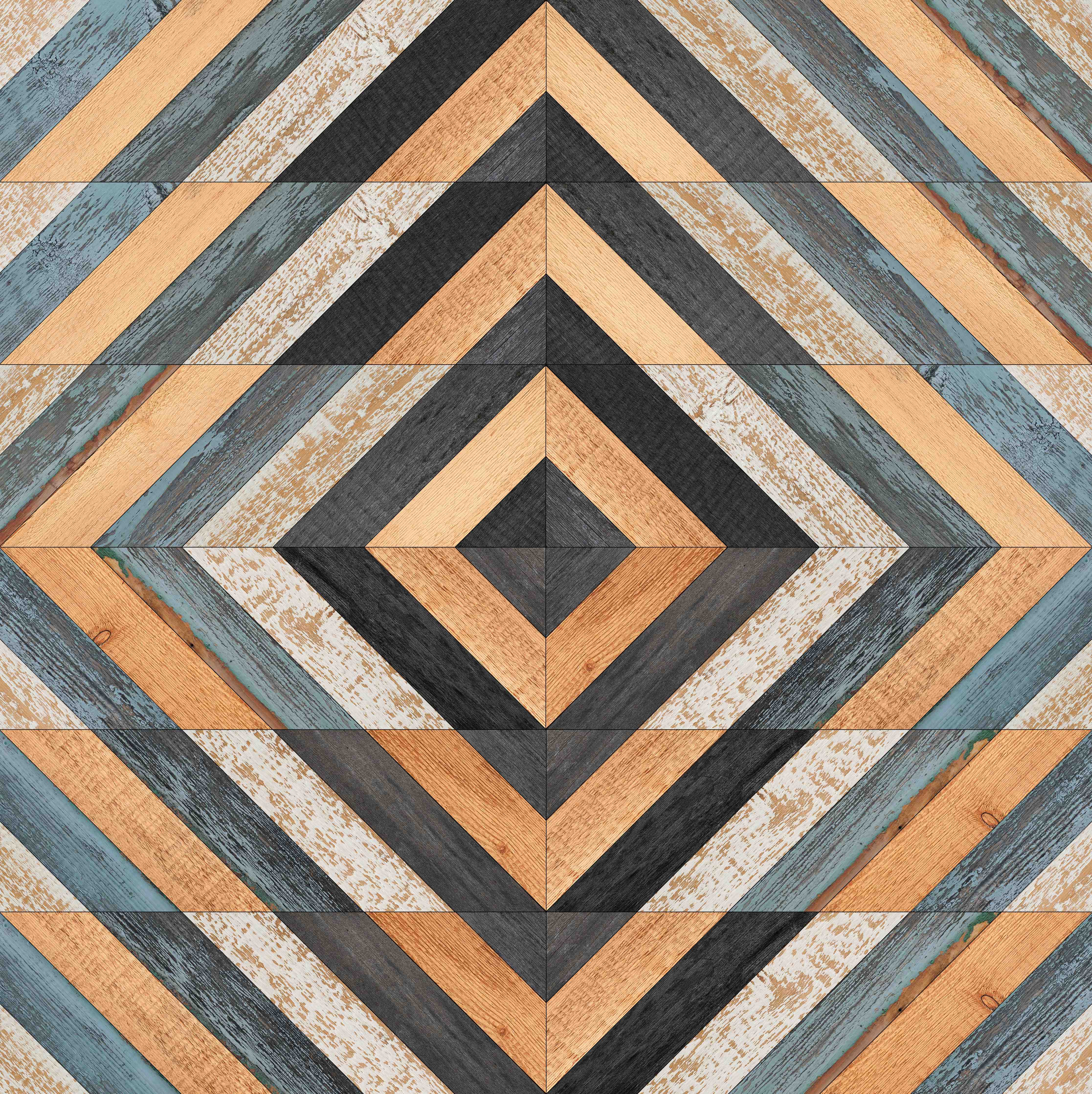 Wandverkleidung Bad-Moderne Holzhybrid-Musterung