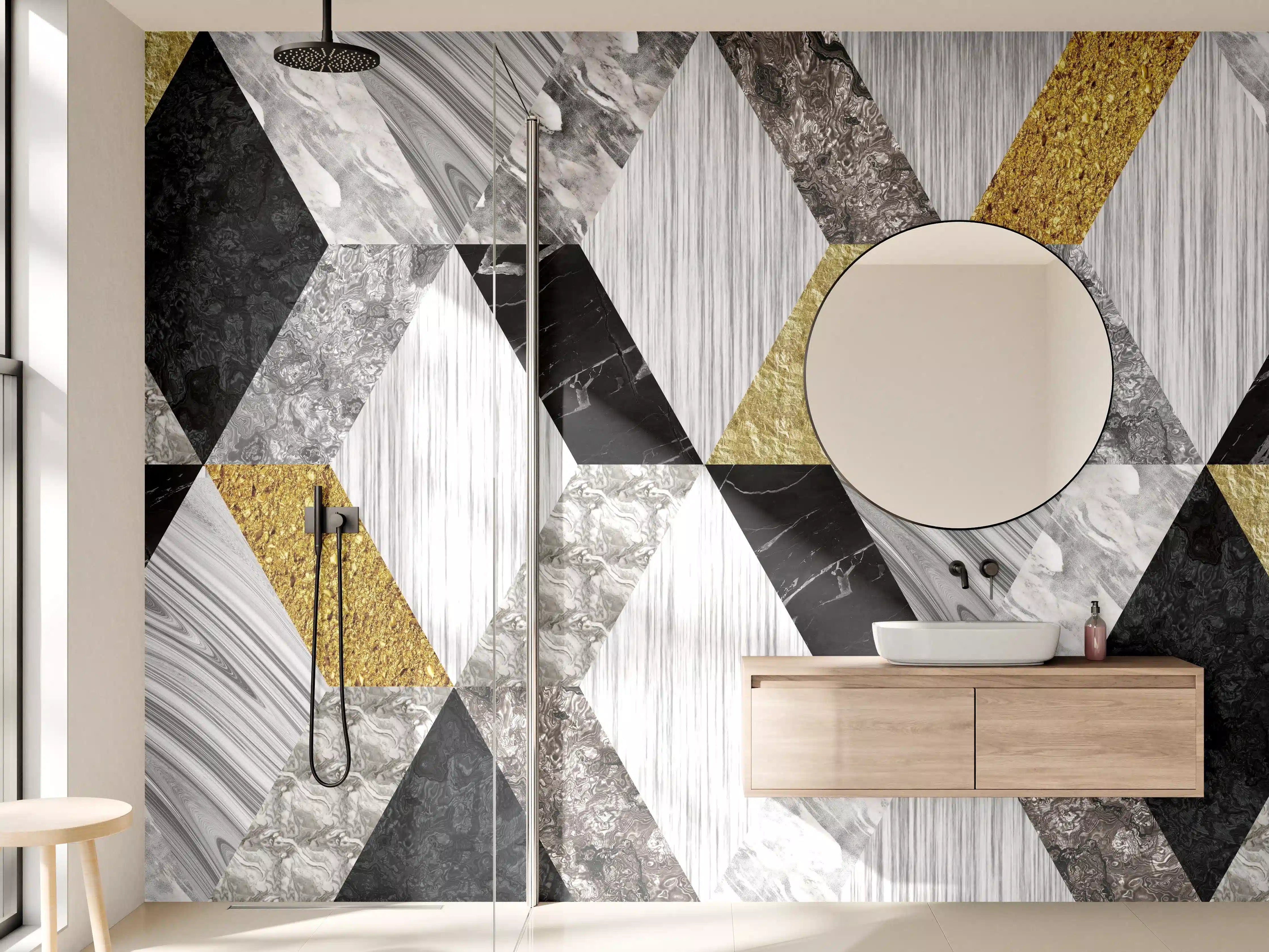 Wandverkleidung Bad - Moderne Keramik Textur