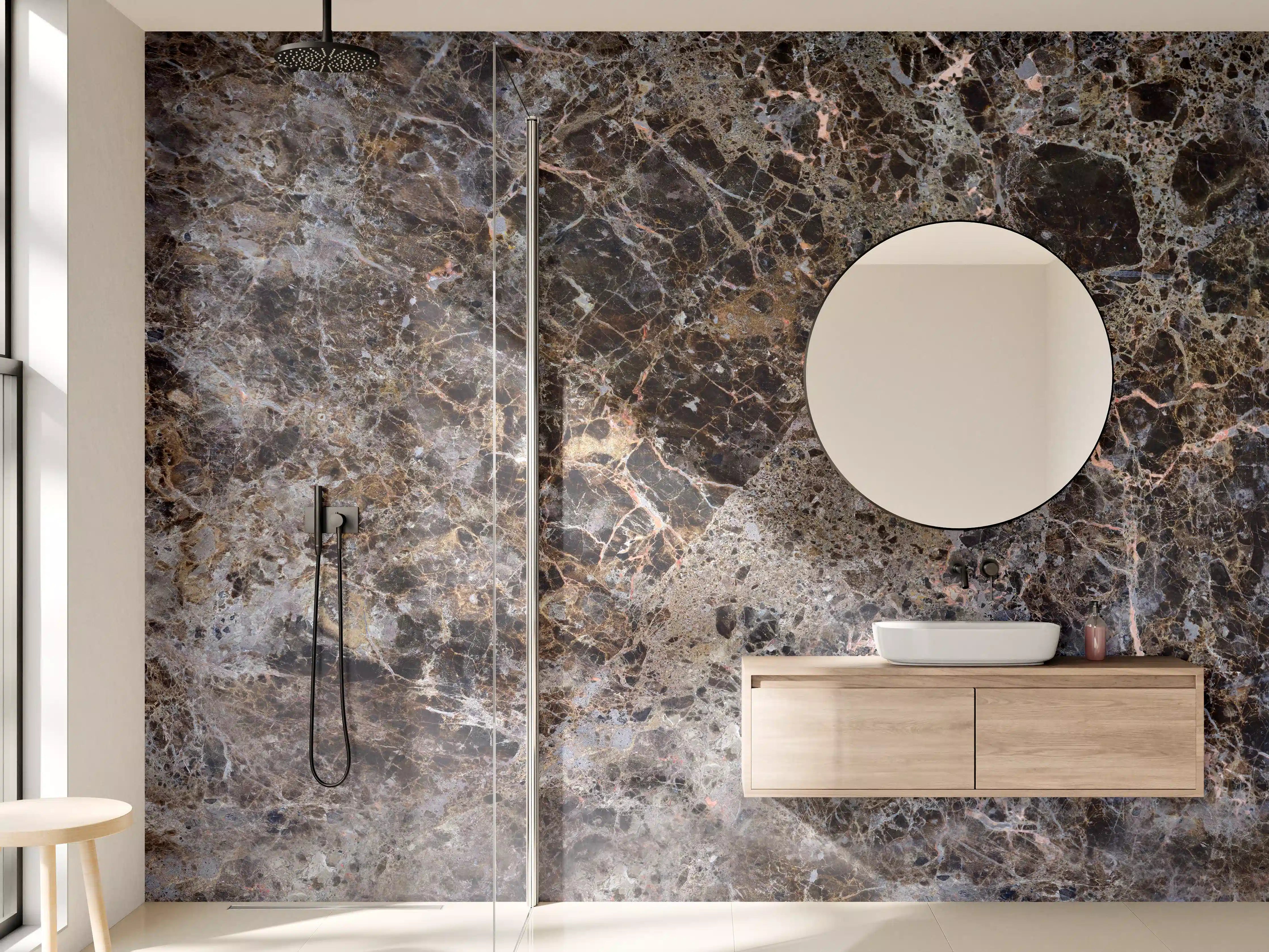 Wandverkleidung Bad - Moderne Marmor Granit Textur