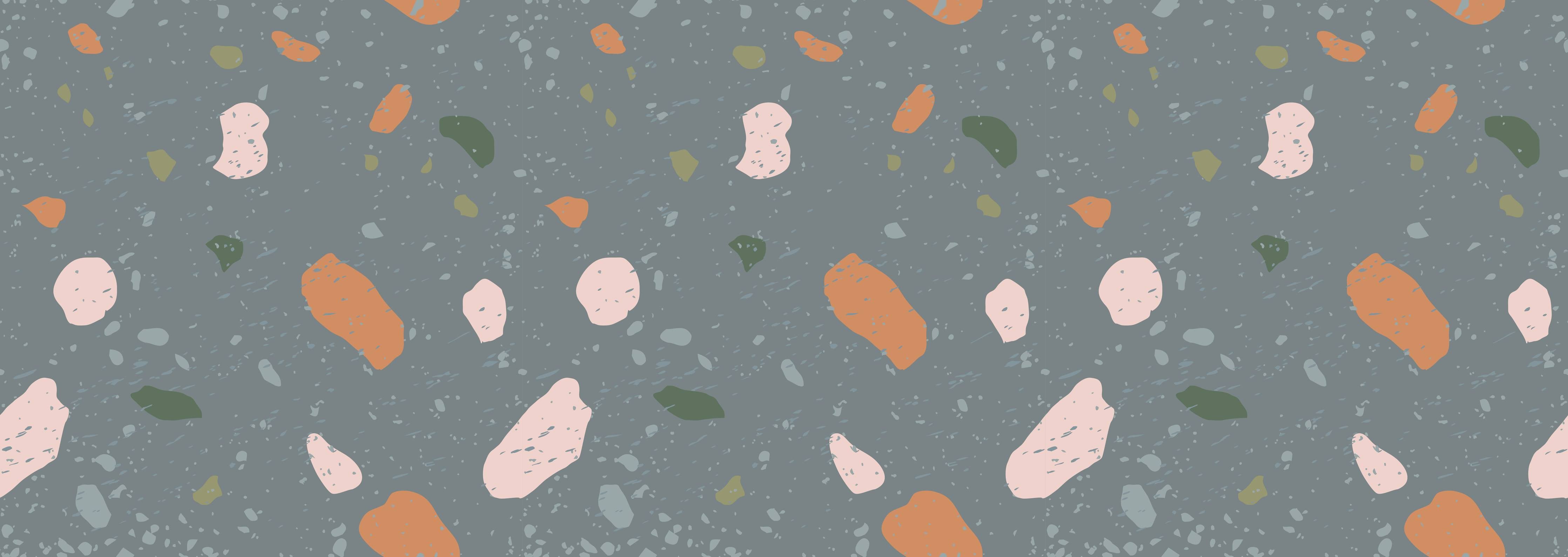 Wandverkleidung Bad-Moderne Marmortextur in Grau