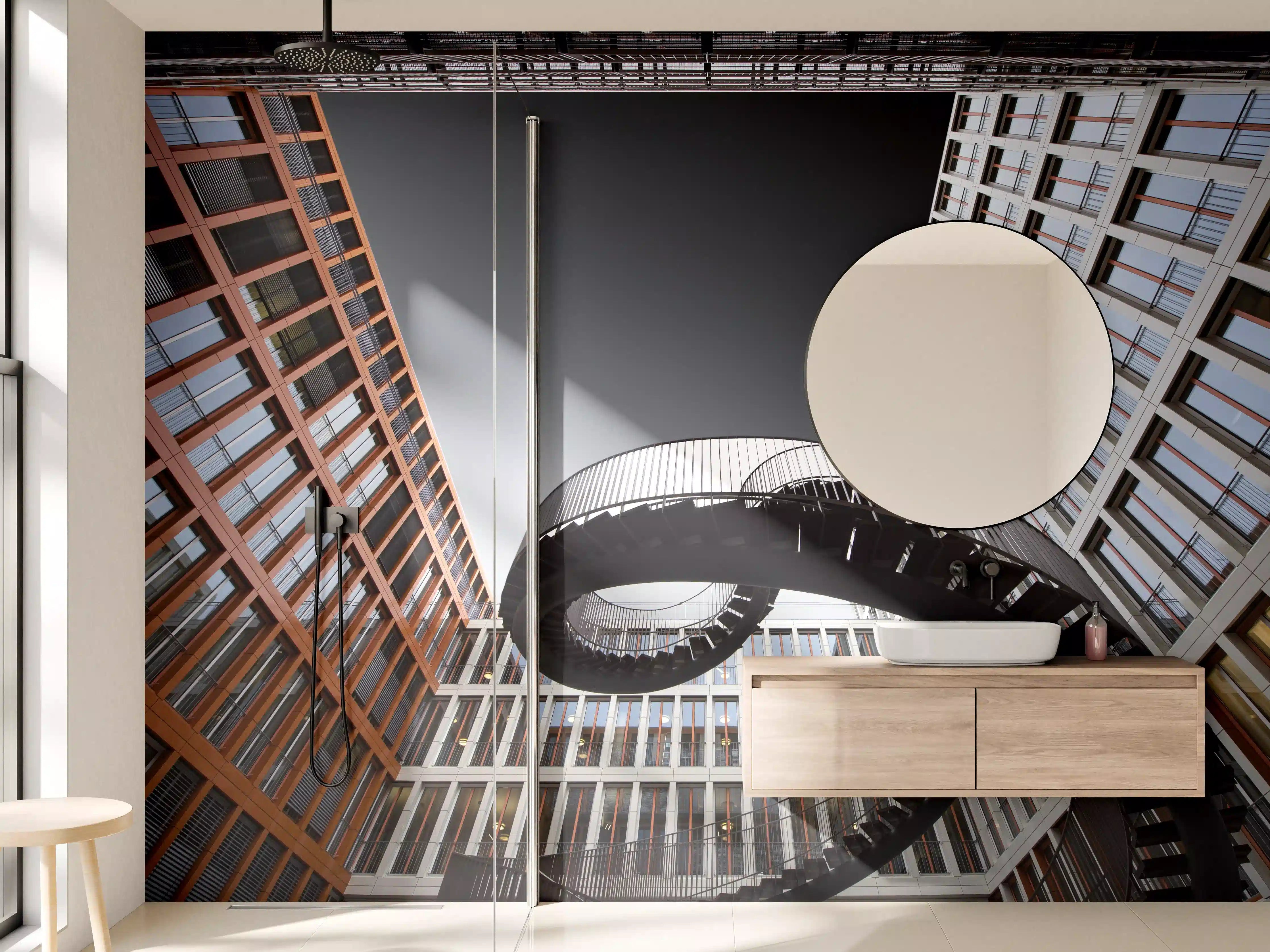 Wandverkleidung Bad - Moderne Treppen